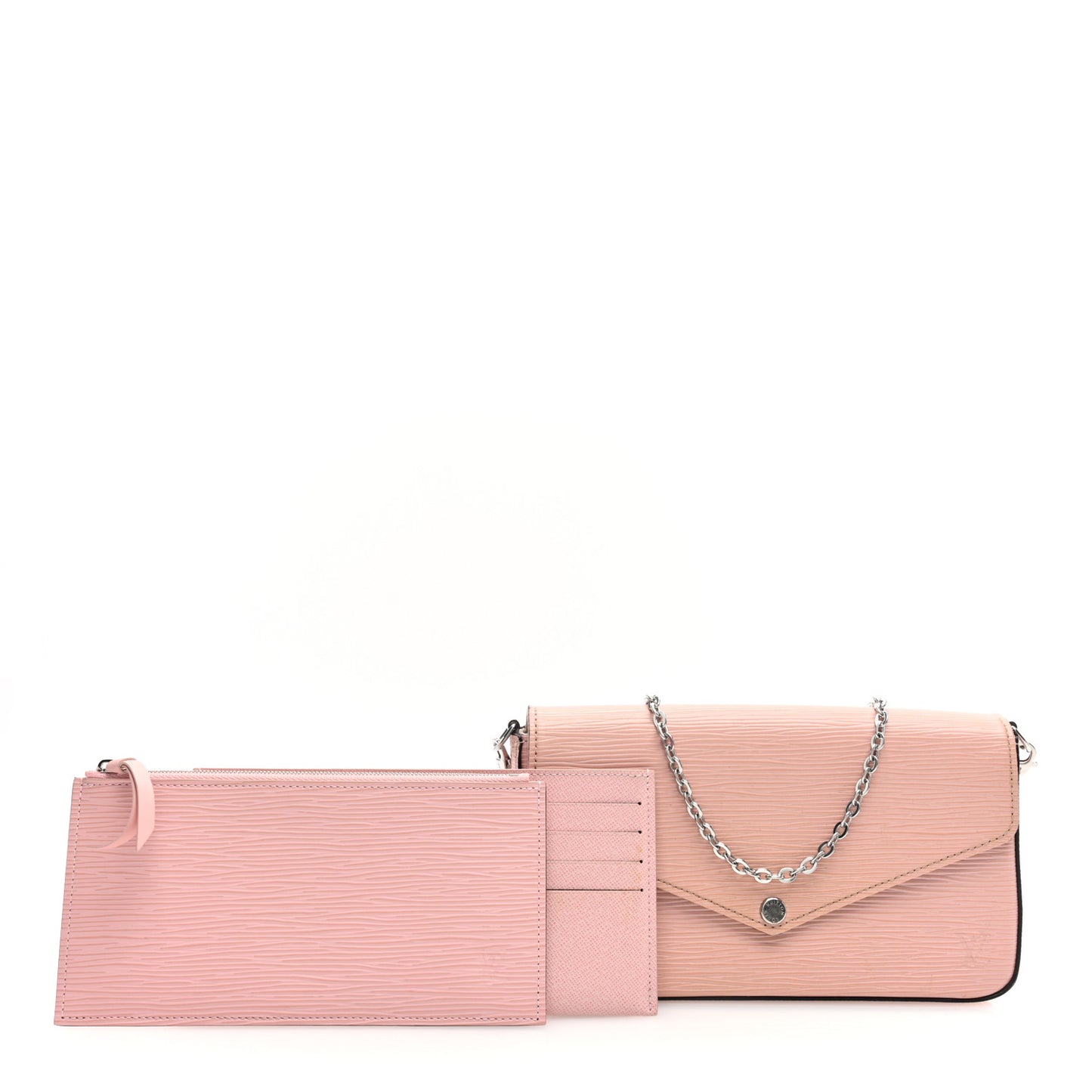 Epi Pochette Felicie Rose Ballerine