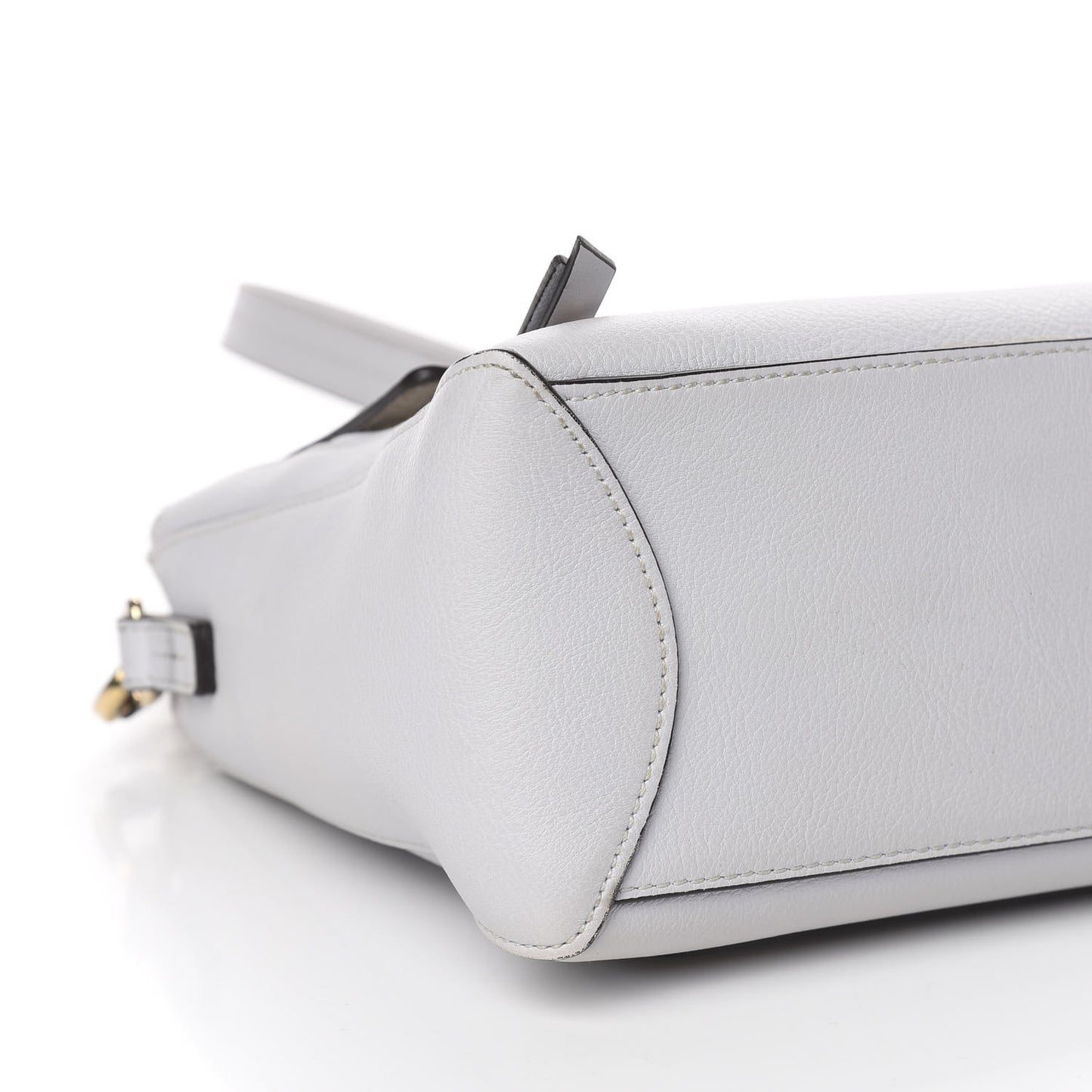 Calfskin Small Faye Day Shoulder Bag Light Cloud