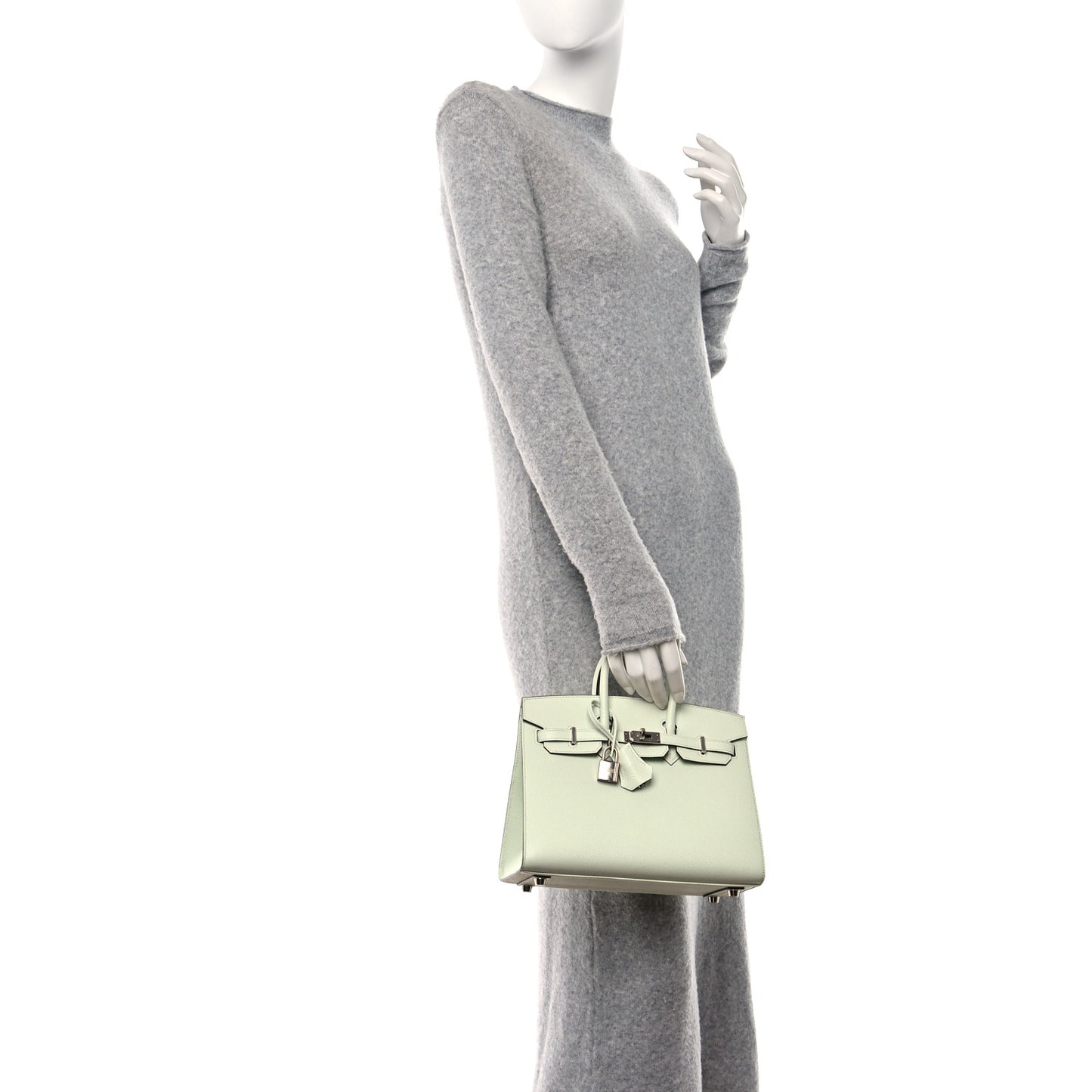Epsom Birkin Sellier 25 Vert Fizz