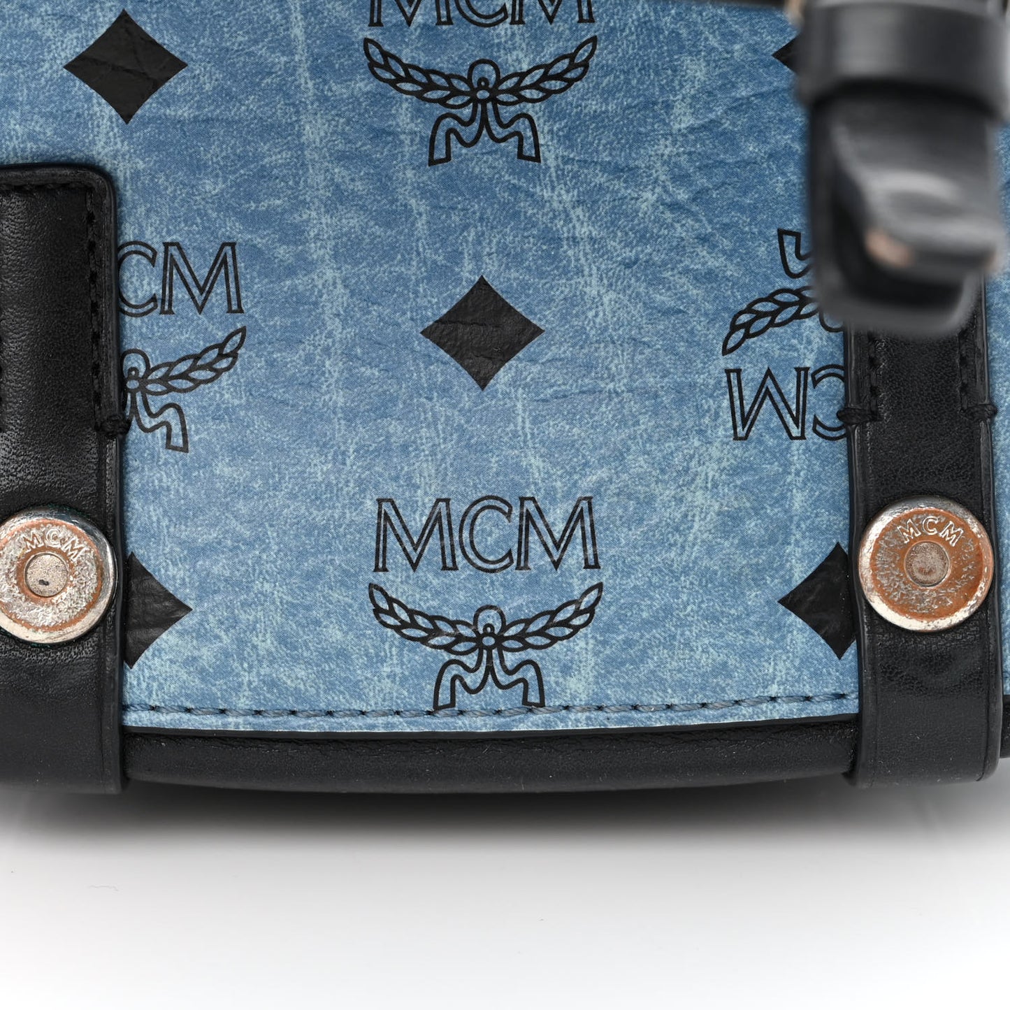 Visetos Small Crossbody Flap Messenger Denim Blue