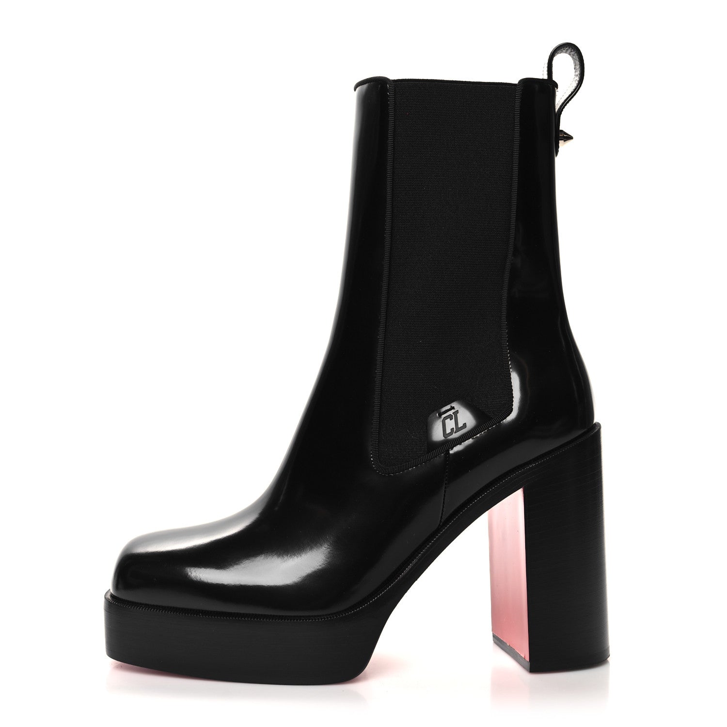Christian Louboutin Calfskin Abrasivato Chelsea Stage 110 Boots 41