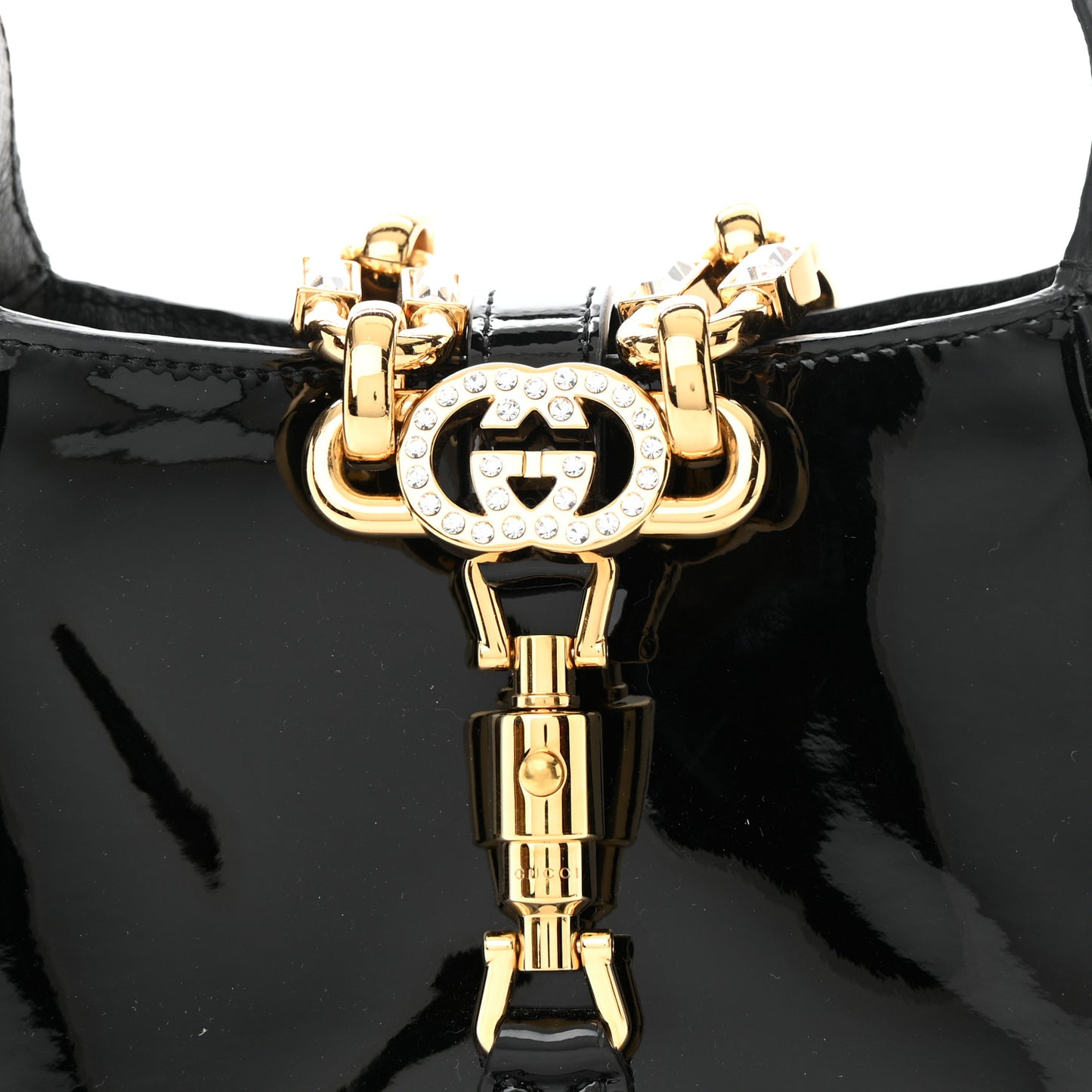 Patent Mini Jackie 1961 Crystal Hobo Black