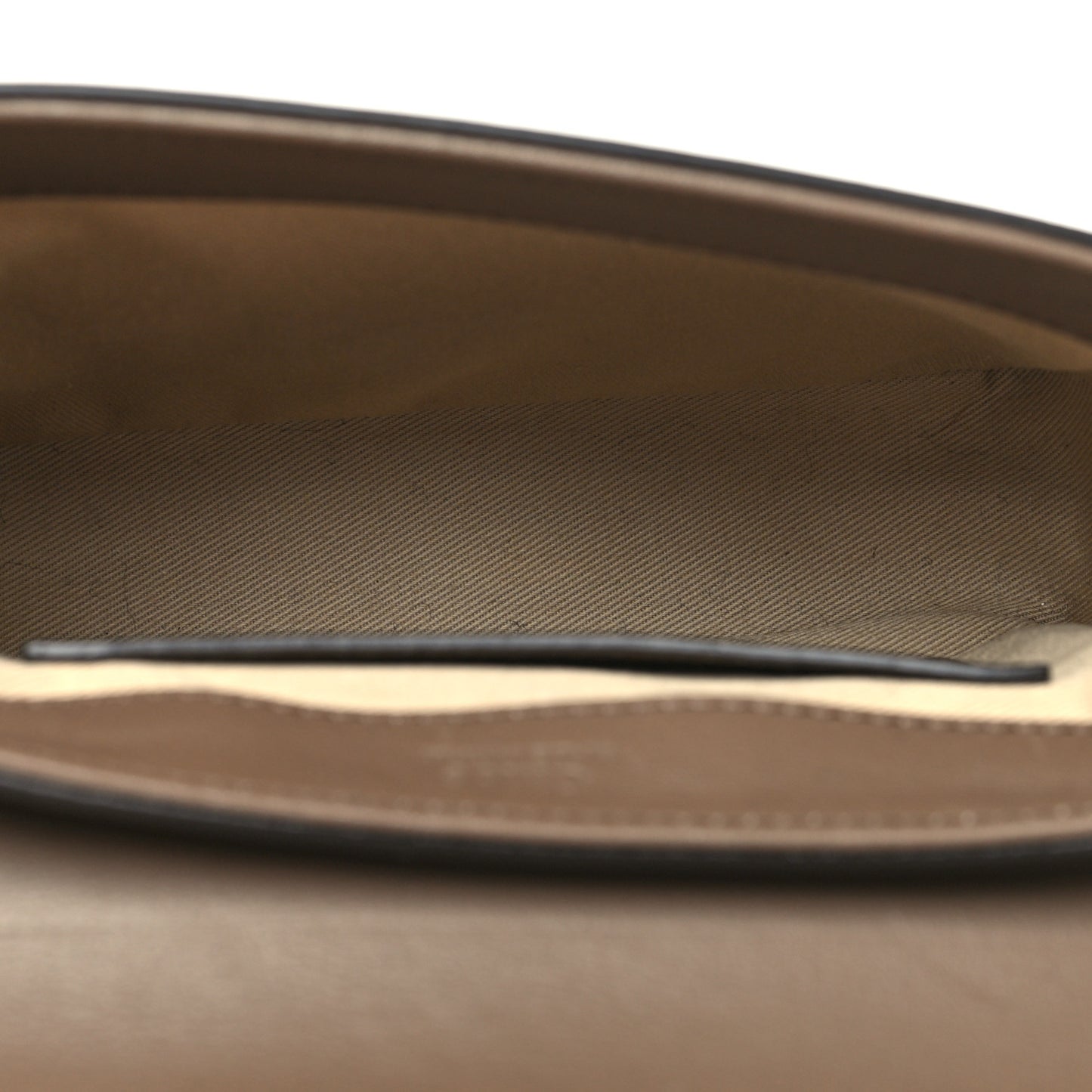Calfskin Crocodile Embossed Mini C Double Carry Army Green