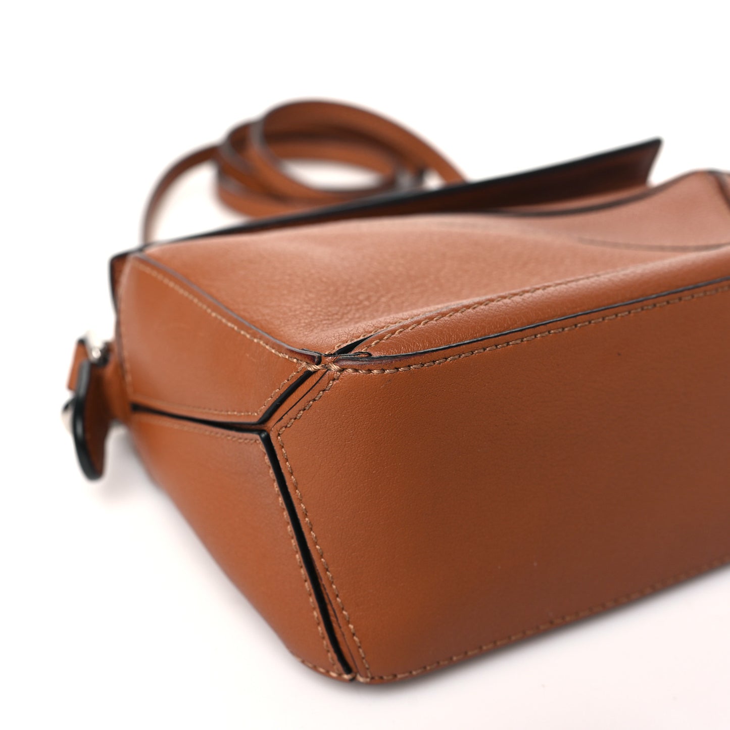Calfskin Mini Puzzle Bag Tan
