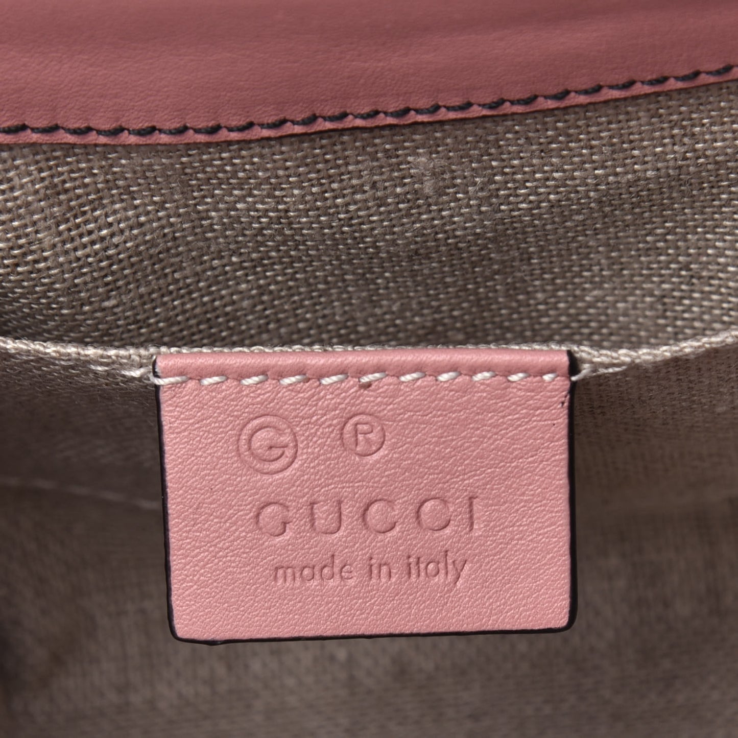 Microguccissima Mini Emily Shoulder Bag Soft Pink