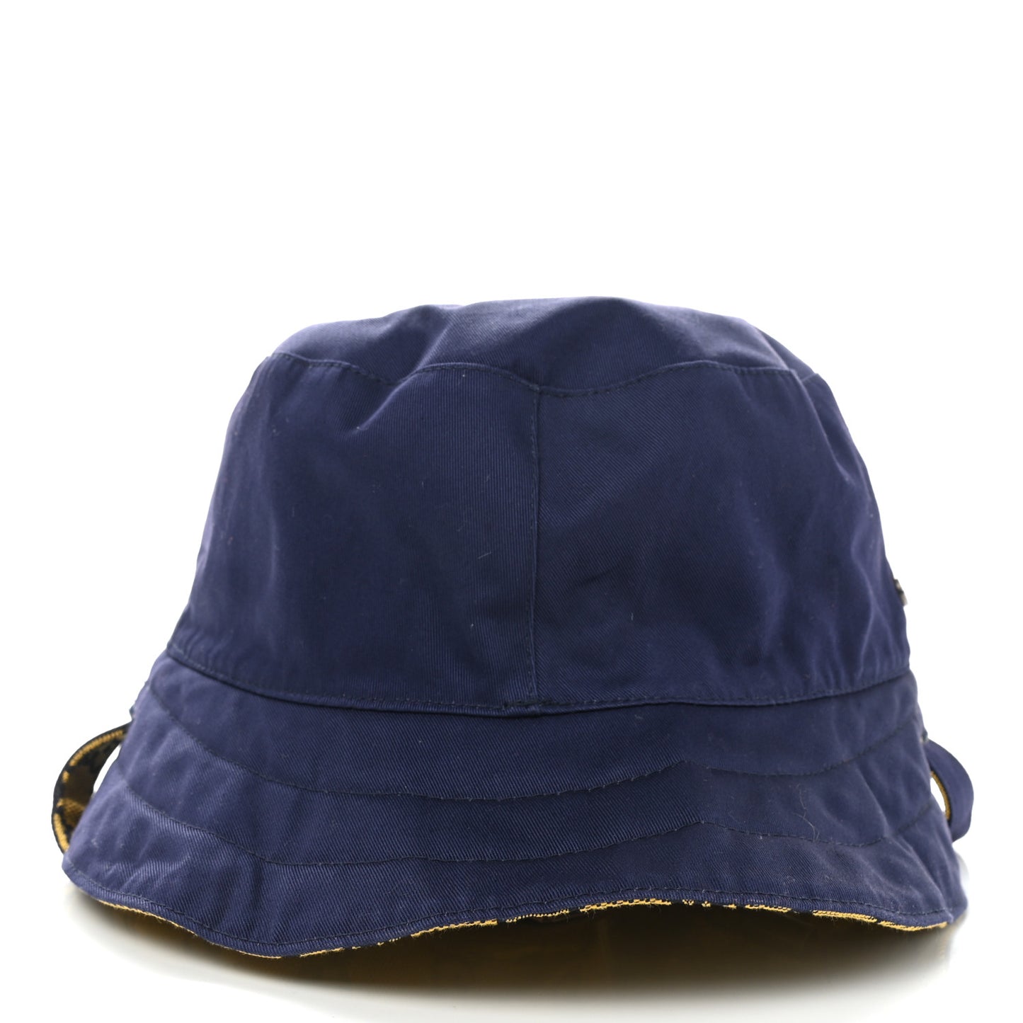 Monogram Multicolor Reversible Self-Tie Bucket Hat XL Yellow Blue