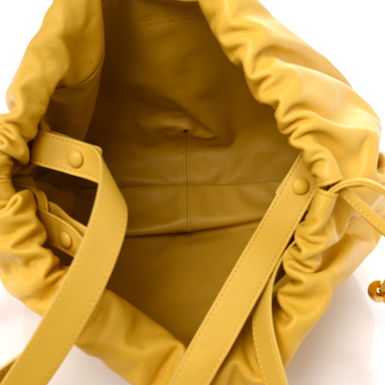 Bottega Veneta Nappa The Bulb Yellow 5 of 8