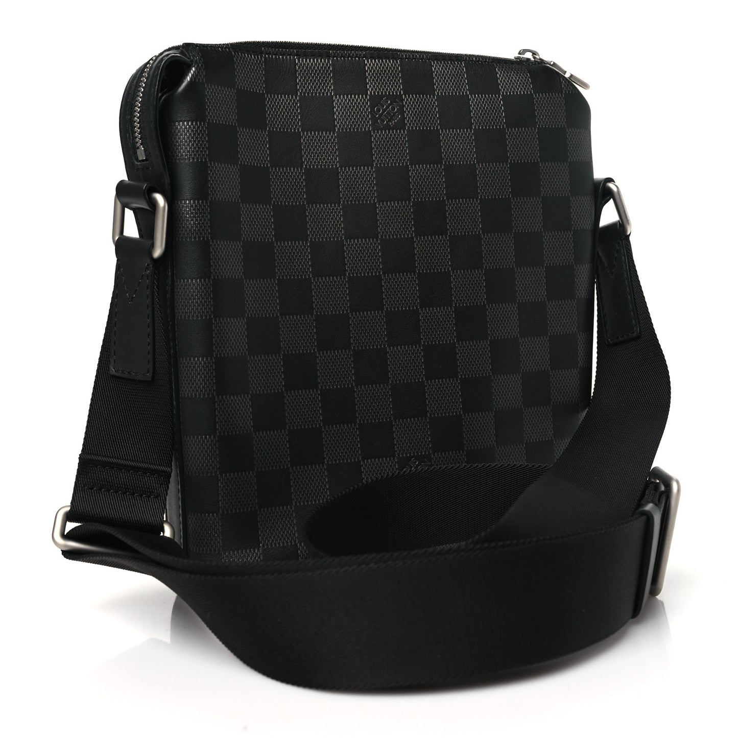 Damier Infini Discovery Messenger BB Onyx