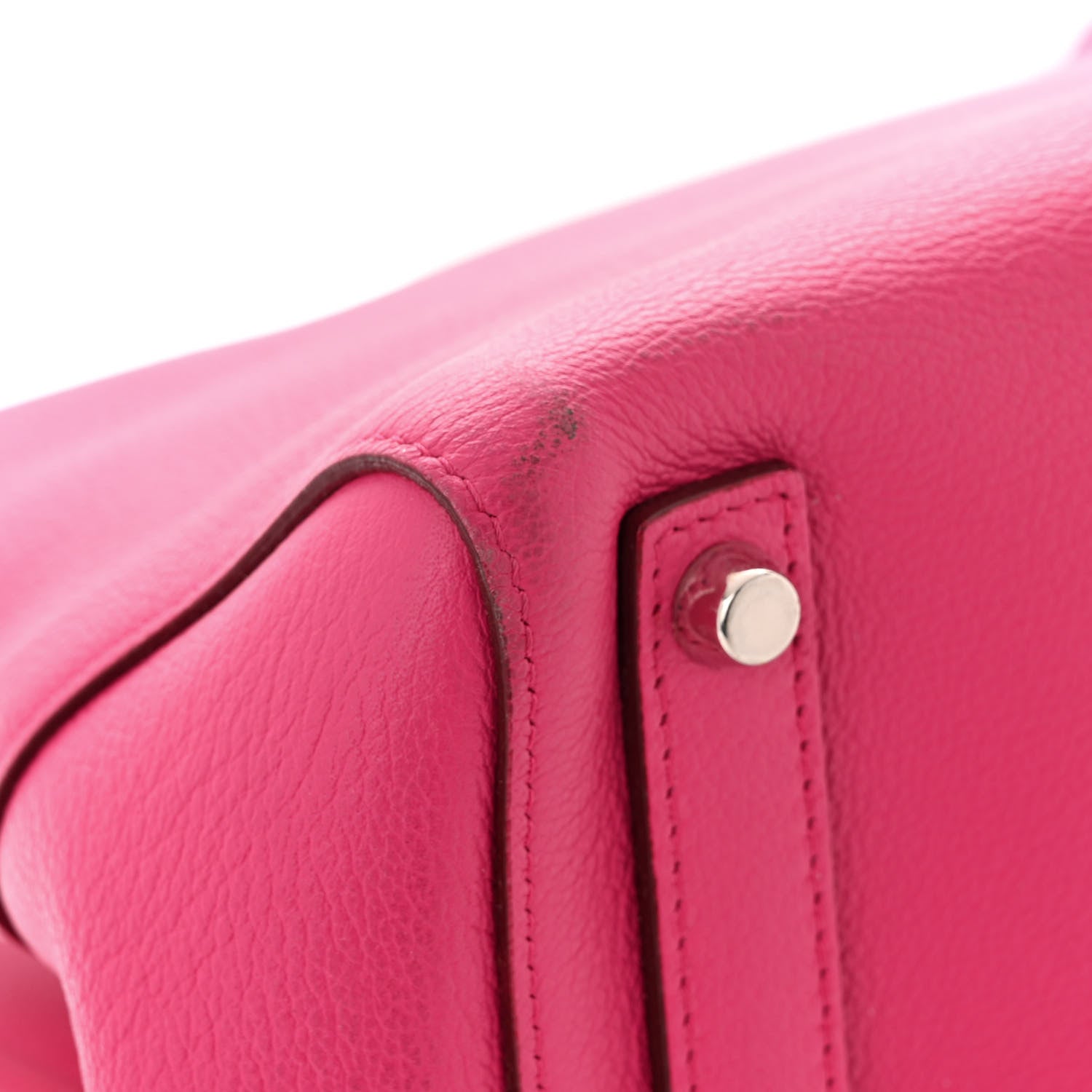 Christian Dior Supple Grained Calfskin Open Bar Tote Pink 10 of 14