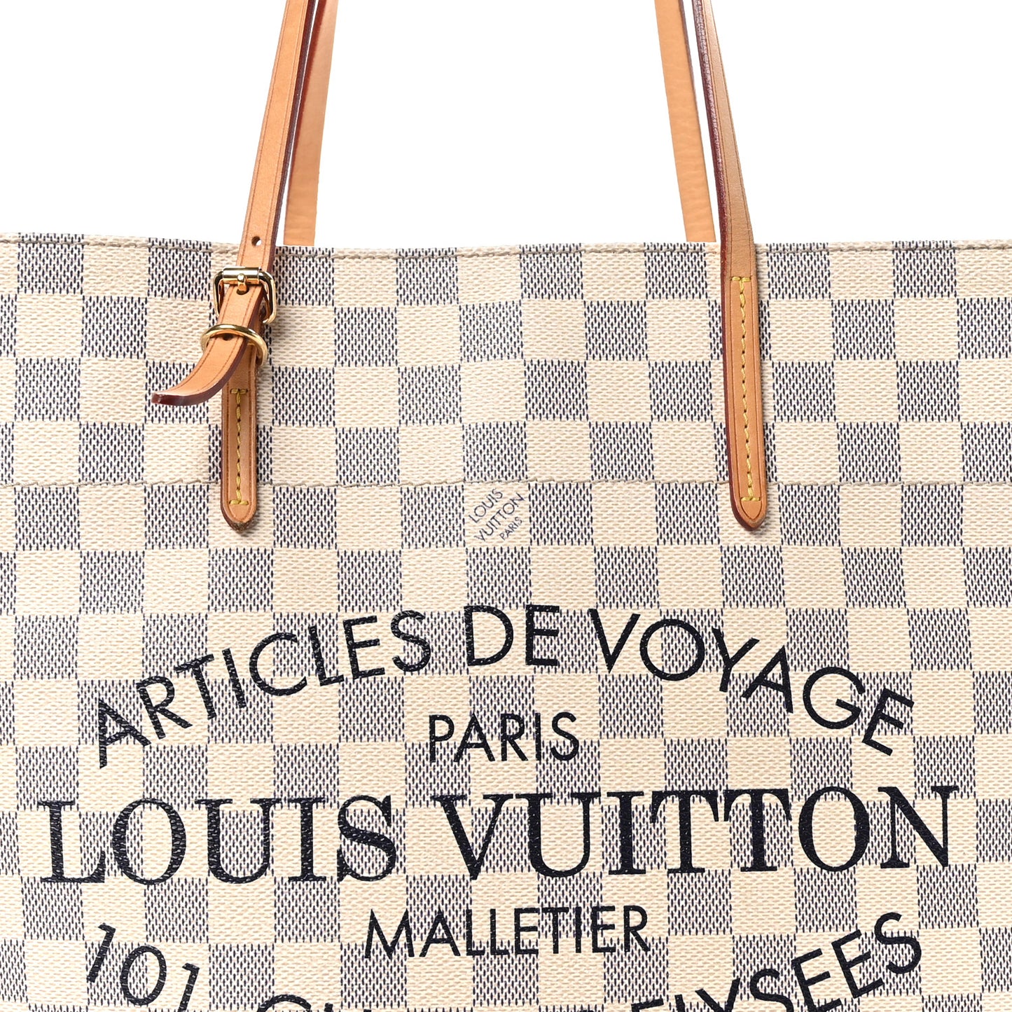 Damier Azur Cabas Adventure MM