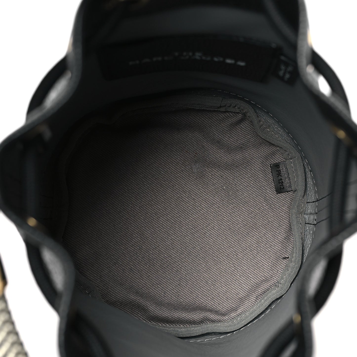 Grained Calfskin The Bucket Bag Black