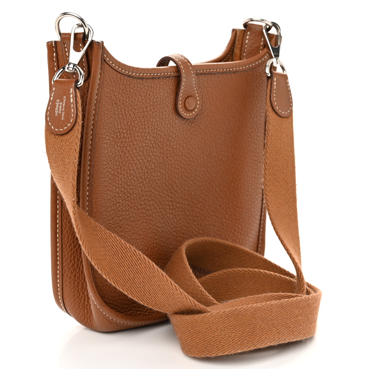 Hermes Taurillon Clemence Evelyne TPM Gold 3 of 12