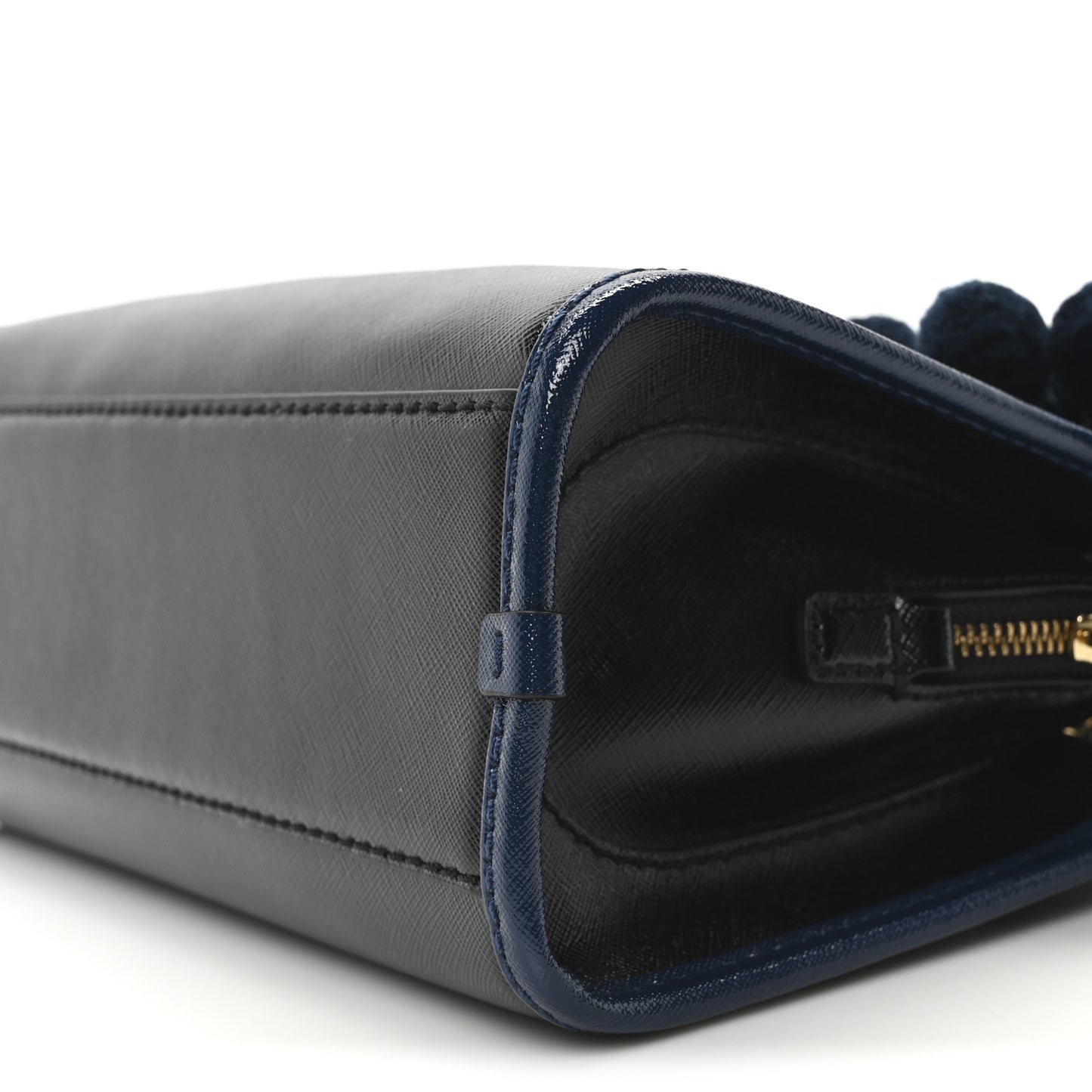 Saffiano Little Big Shot Tote Black Multicolor