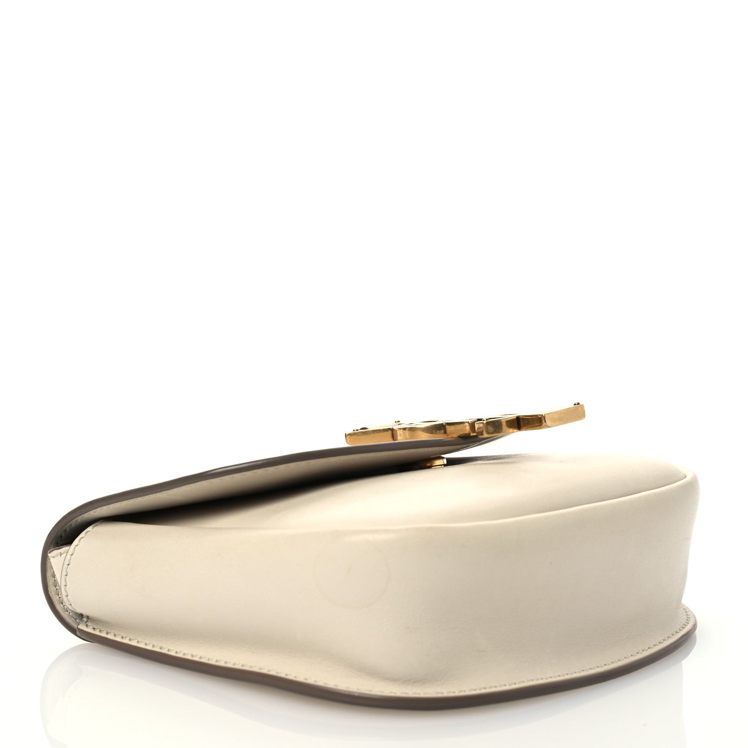 Saint Laurent Smooth Calfskin Small Kaia Satchel Latte 4 of 16