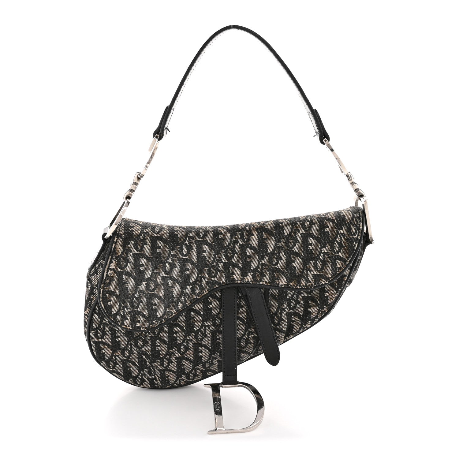 Christian Dior Monogram Saddle Bag Black 1825045 – FASHIONPHILE