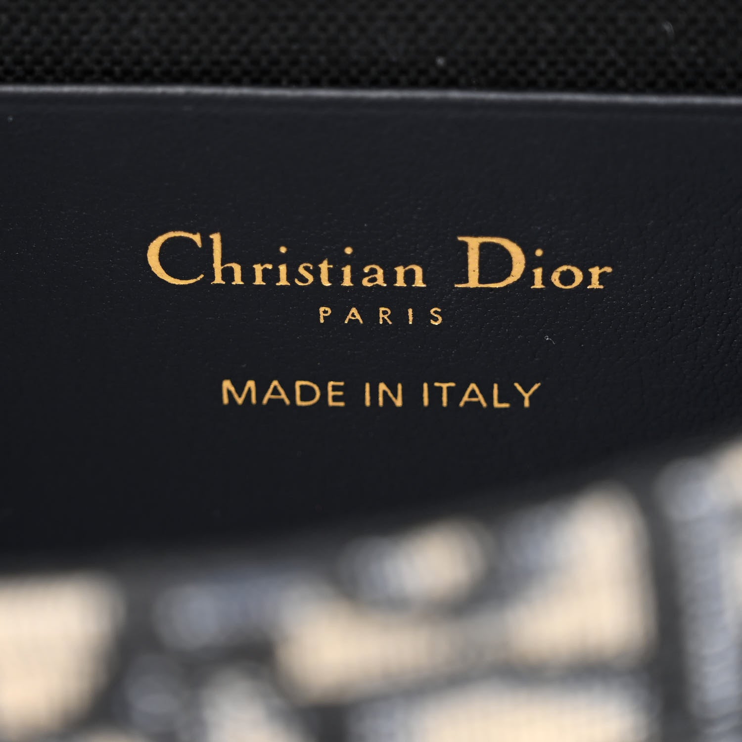 Christian Dior Oblique 30 Montaigne 2-In-1 Pouch Blue 6 of 10
