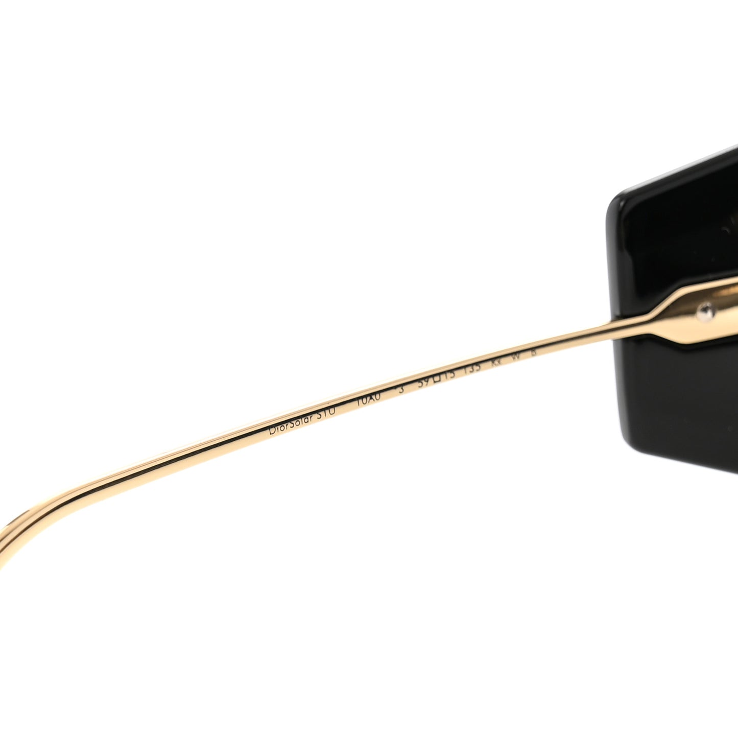 DiorSolar S1U Sunglasses Black