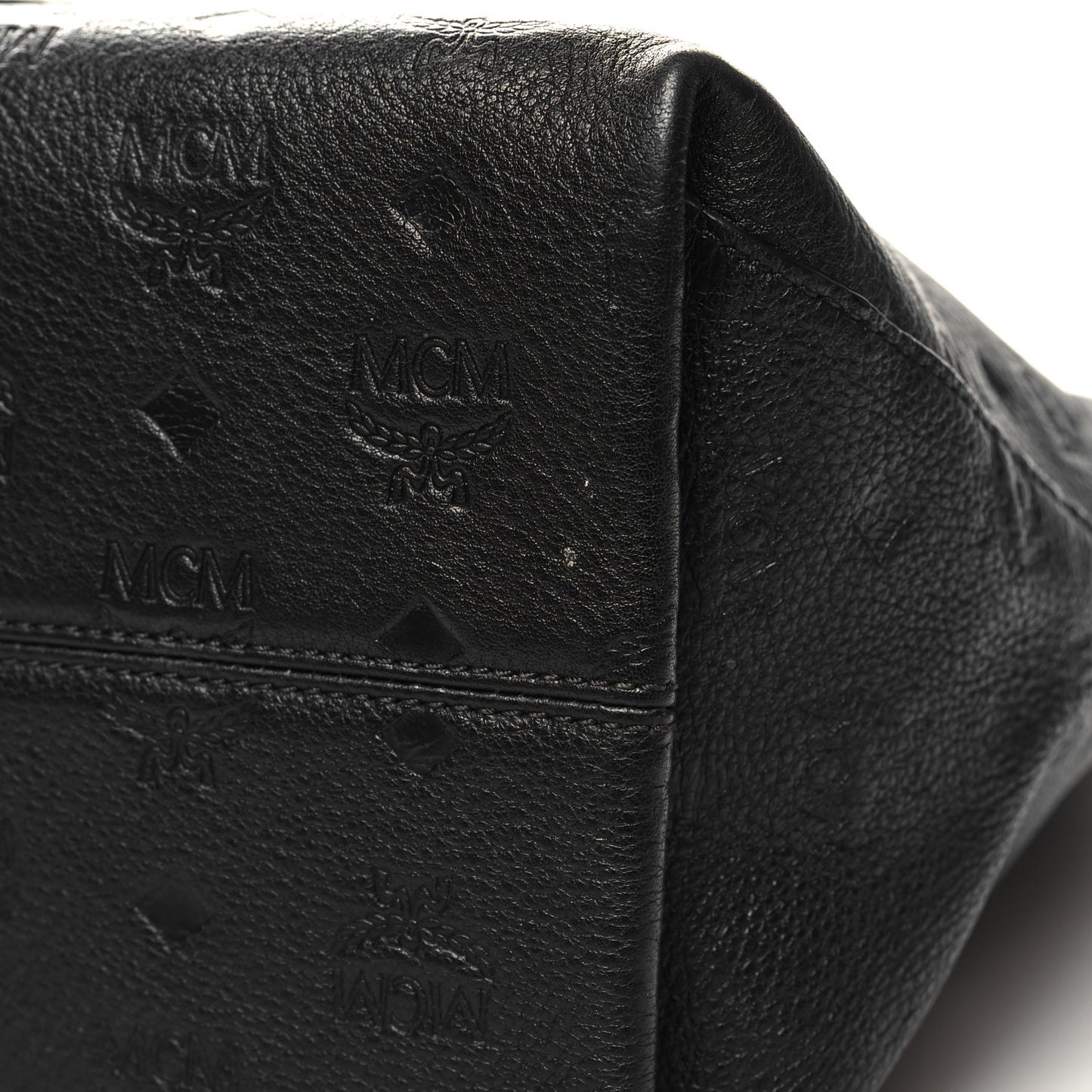 Calfskin Ottomar Monogram Large Klara Hobo Black Red
