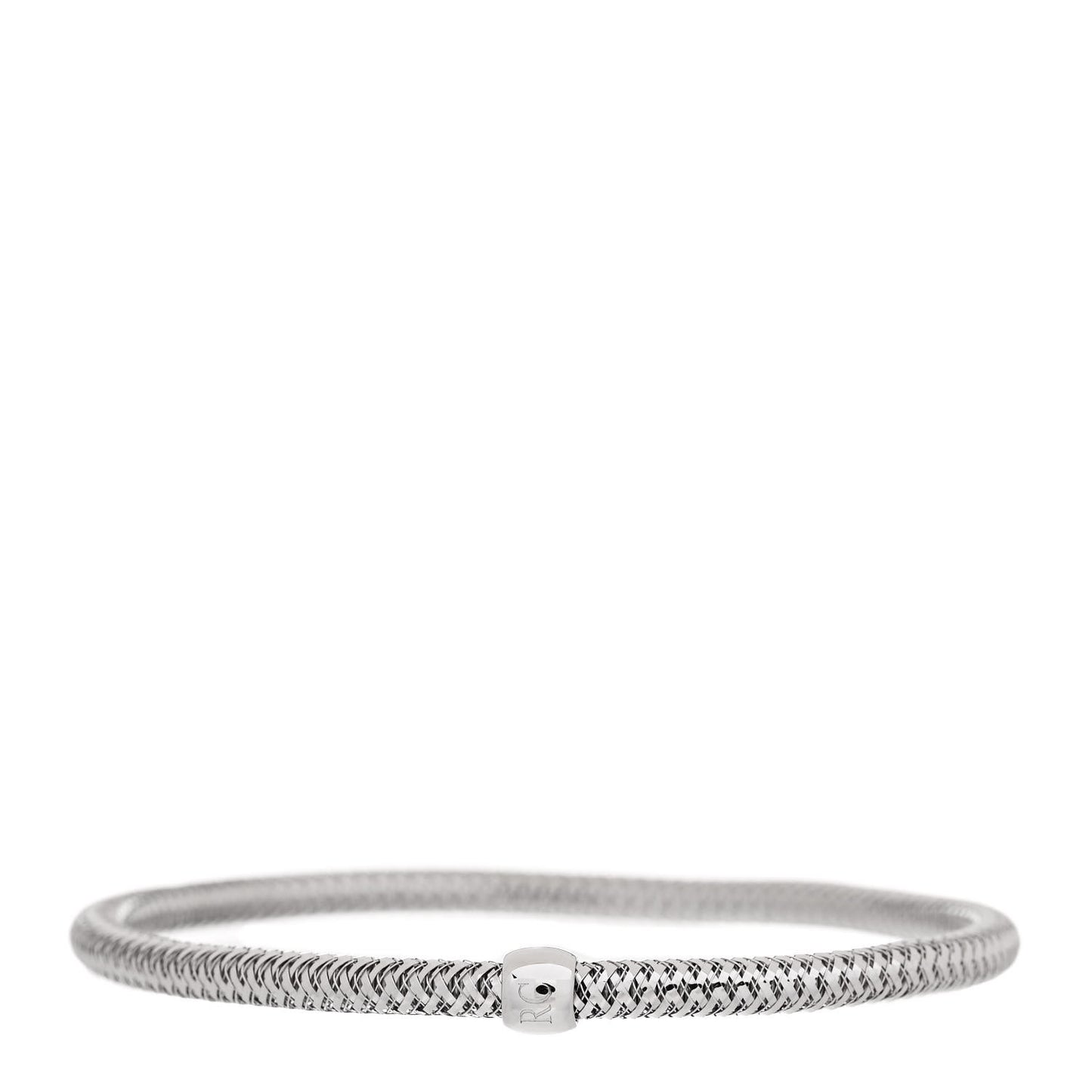 18K White Gold Primavera Flex Bangle Bracelet