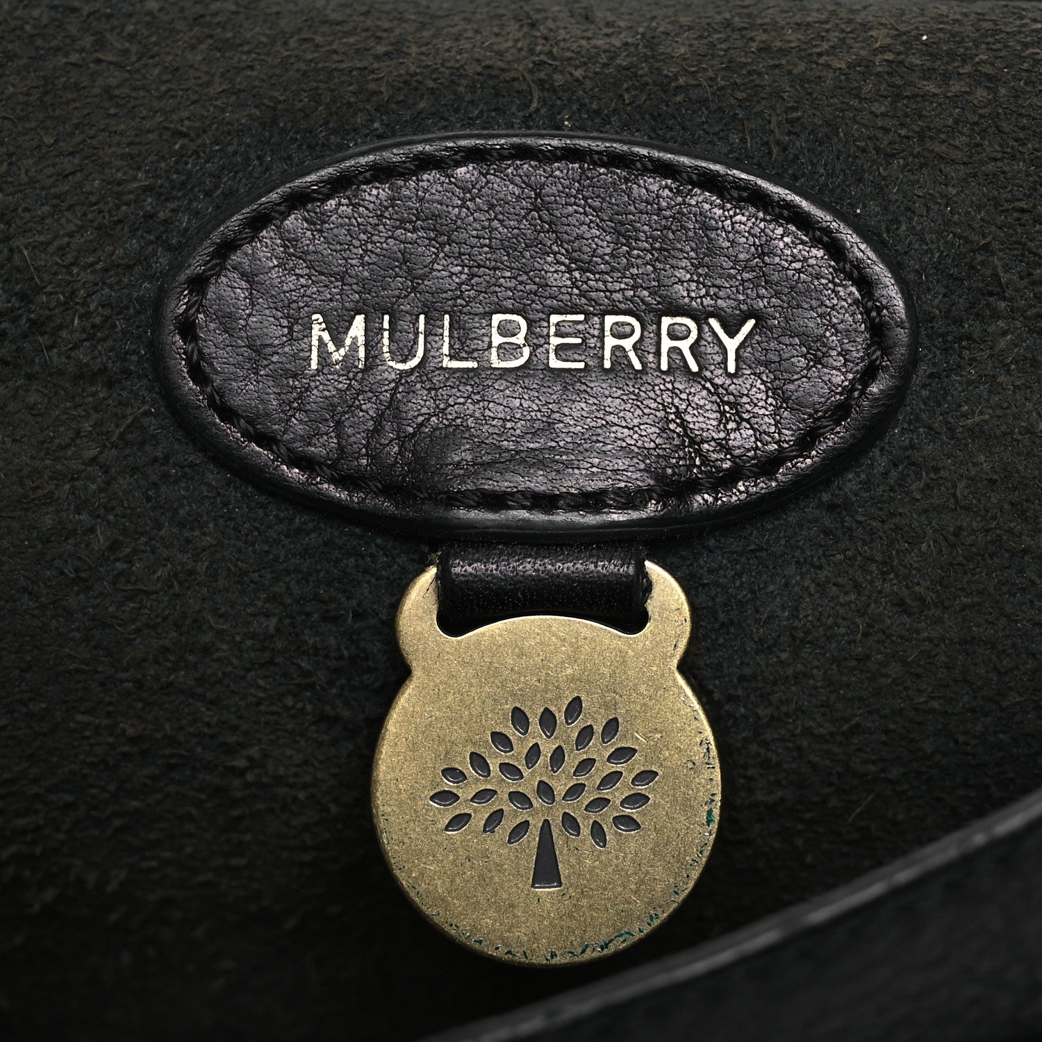 Mulberry Natural Grain Calfskin Antony Messenger Crossbody Black 6 of 21