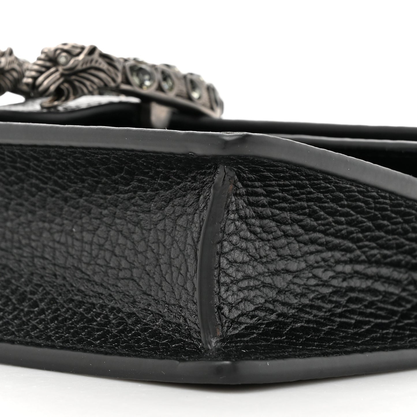 Calfskin Super Mini Dionysus Shoulder Bag Black