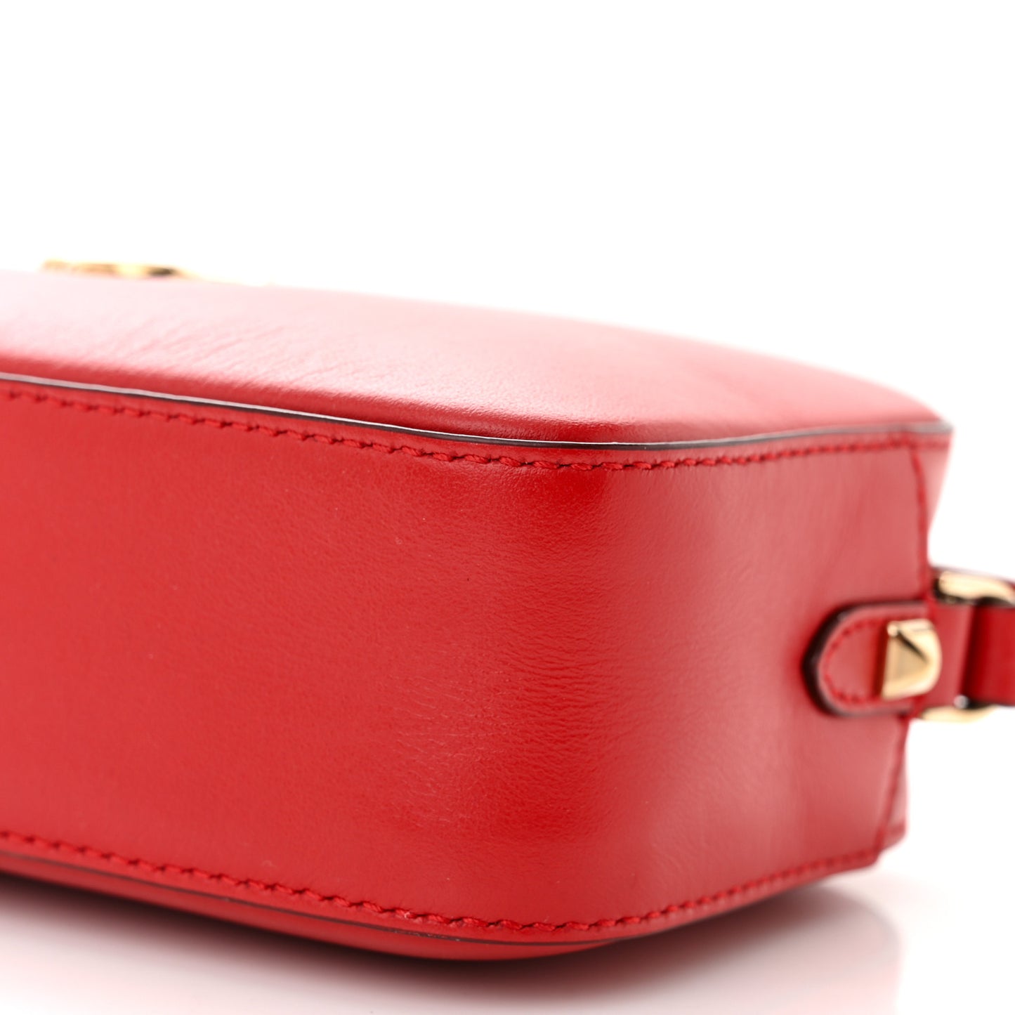 Calfskin Mini Hale Crossbody Red