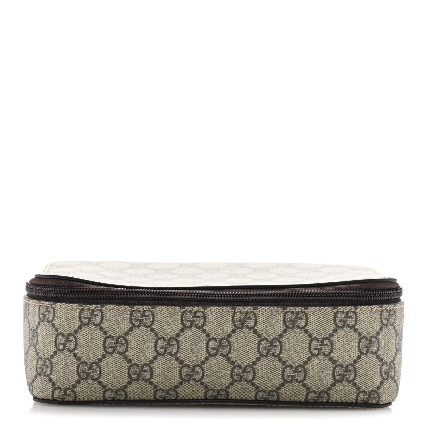 GG Supreme Monogram Mini Packing Cube Beige Ebony New Acero
