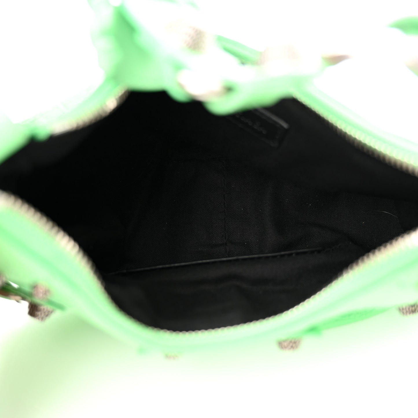 Agneau Arena Le Cagole Shoulder Bag XS Mint Green