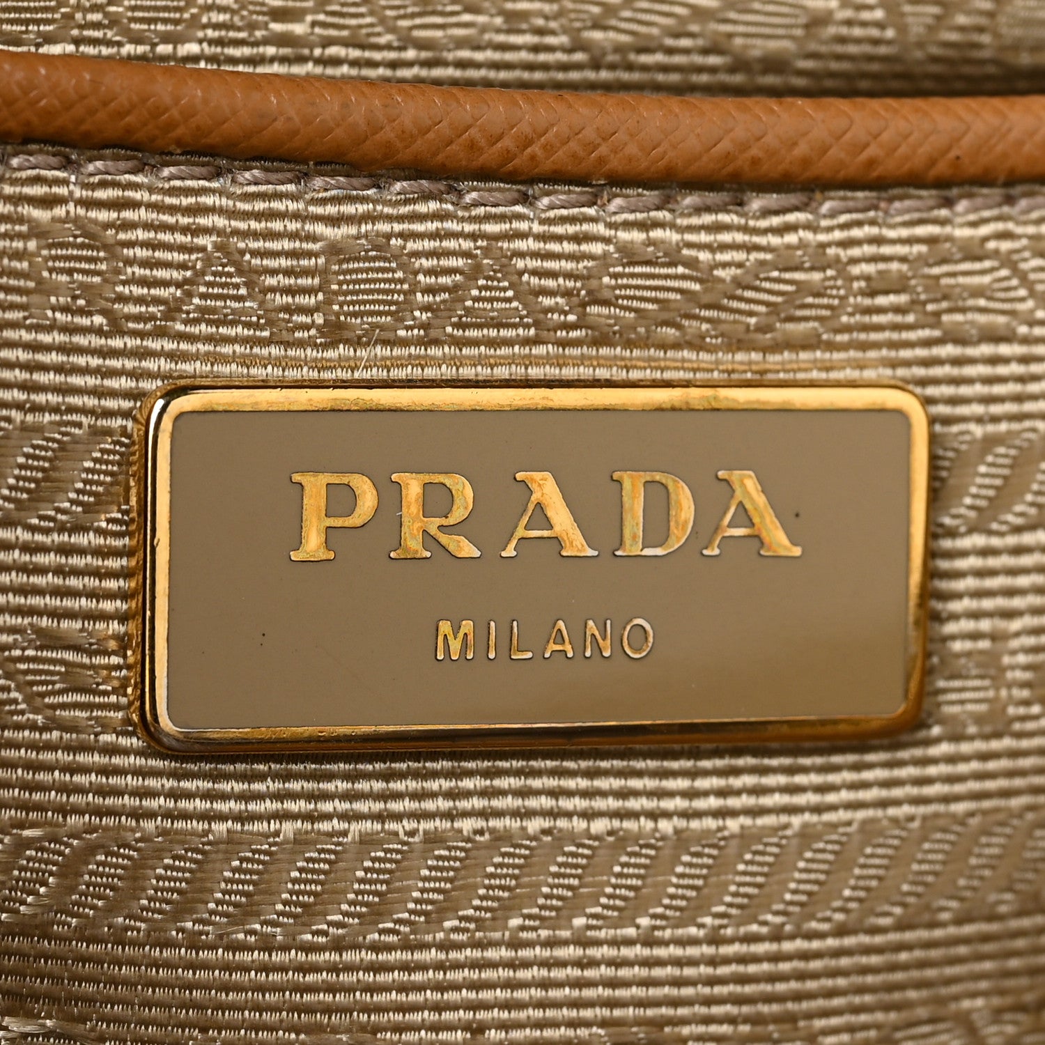 Prada Saffiano Large Galleria Double Zip Tote Caramel 8 of 32
