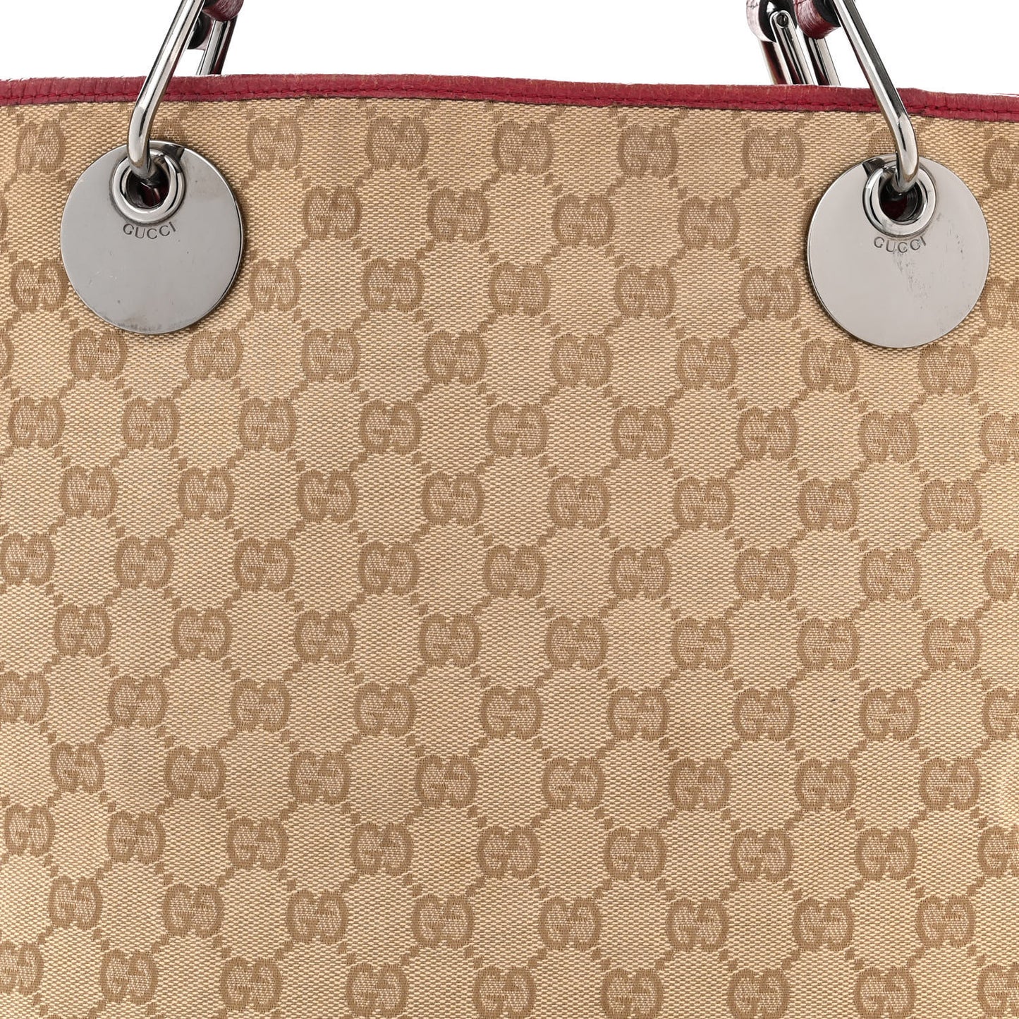 Monogram Large Eclipse Tote Red