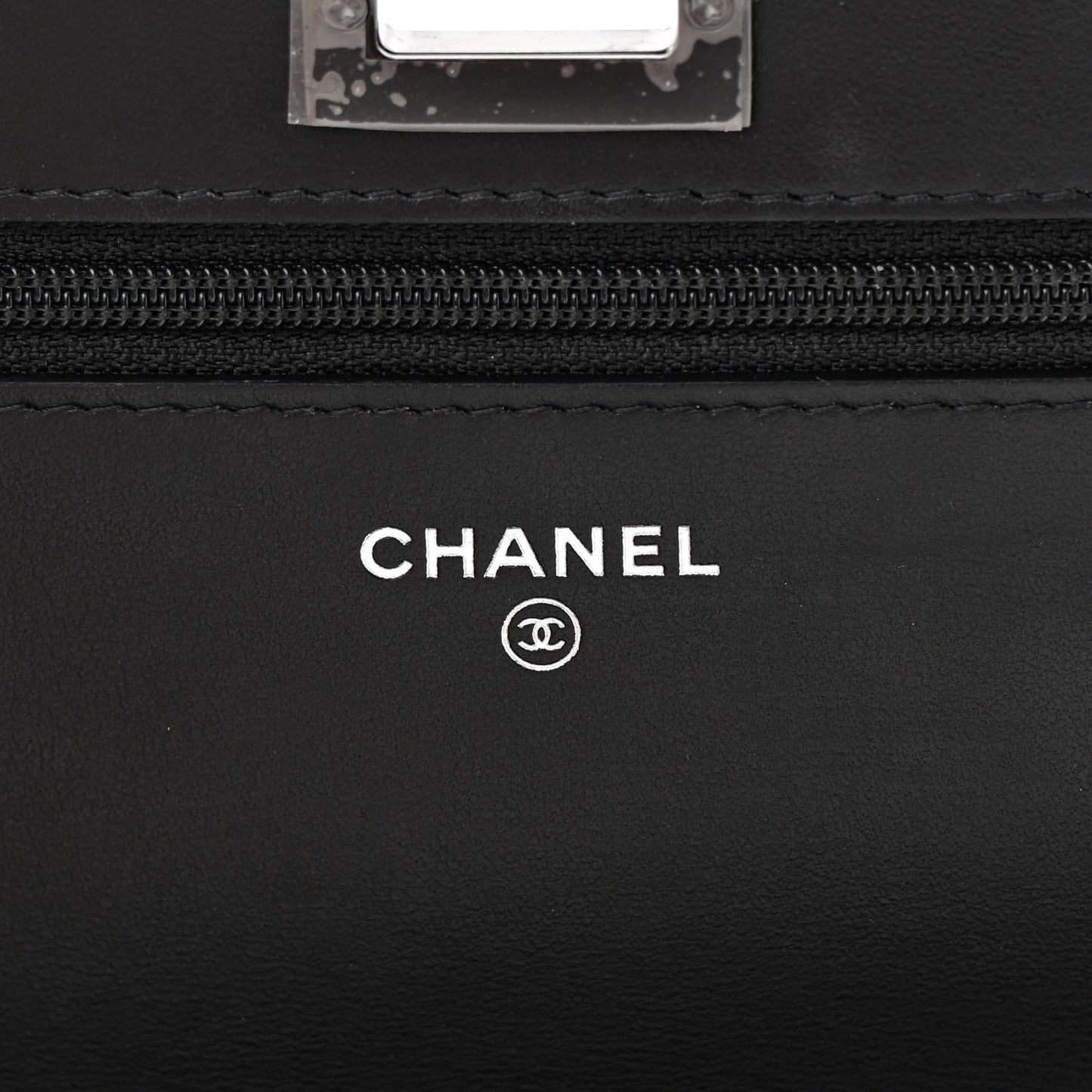 Aged Calfskin Quilted Reissue Wallet On Chain WOC So Black