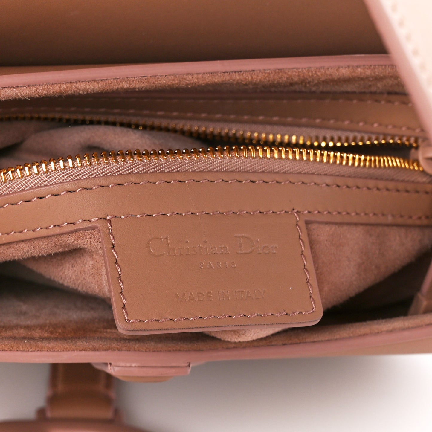Ultra Matte Calfskin Saddle Bag Blush
