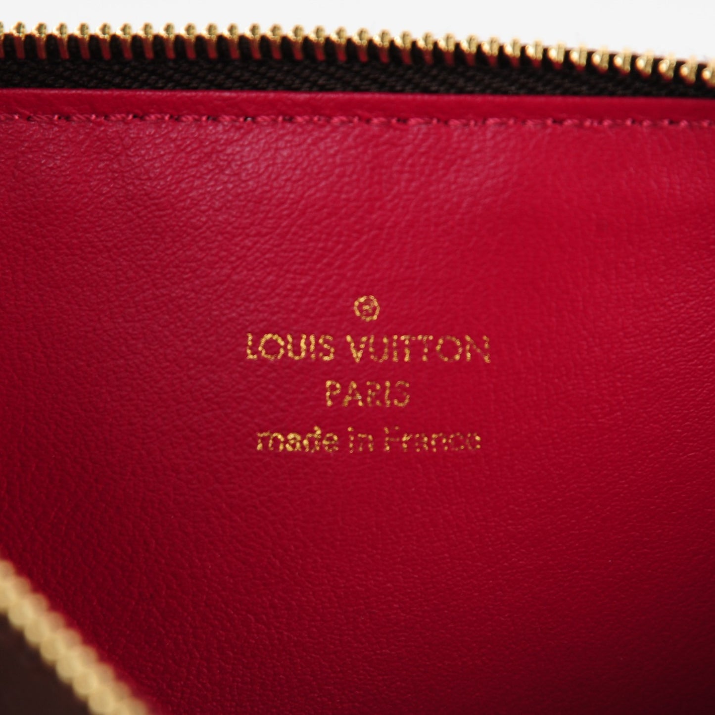 Monogram Felicie Chain Wallet Zippered Insert