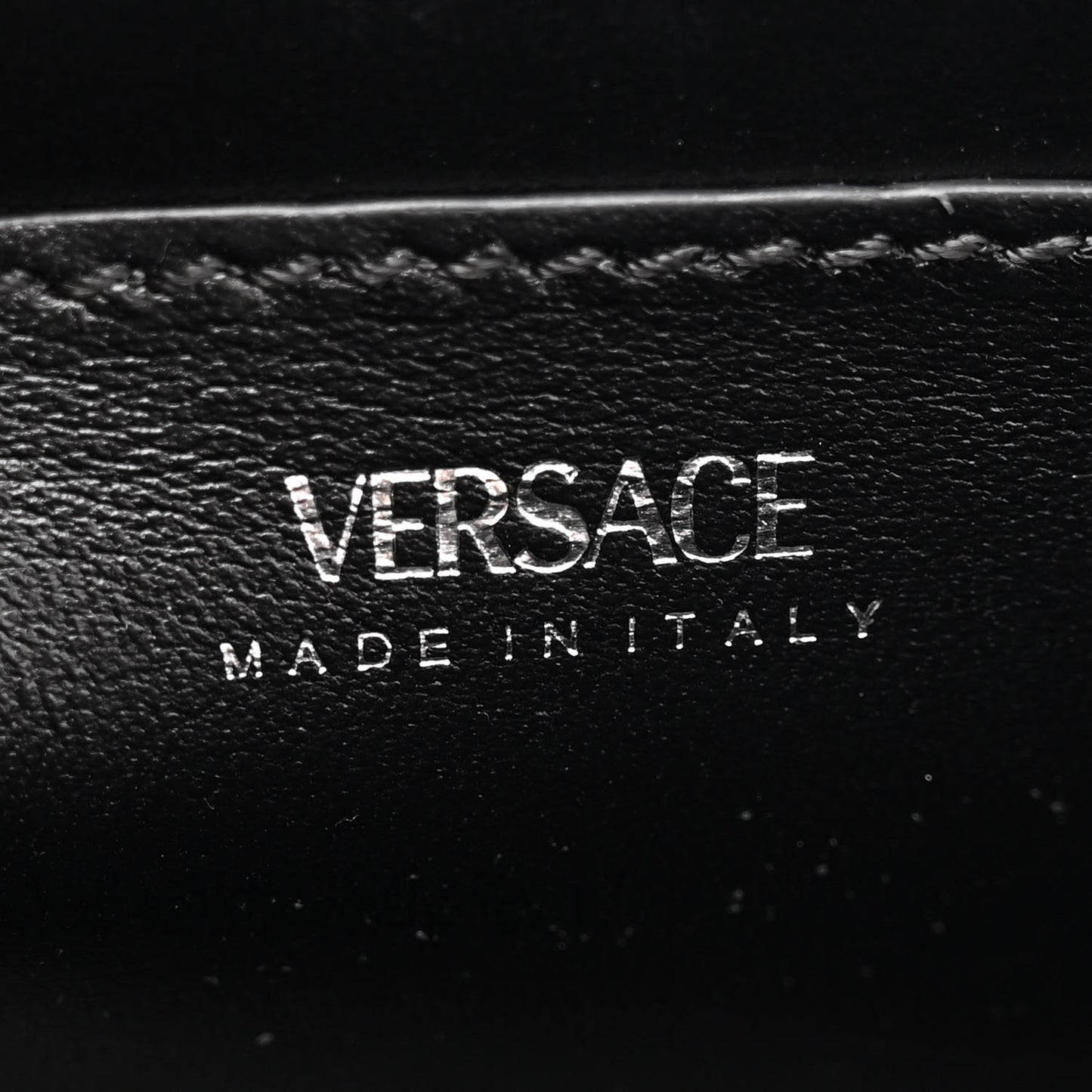 Calfskin Spiked Small La Medusa Bag Black