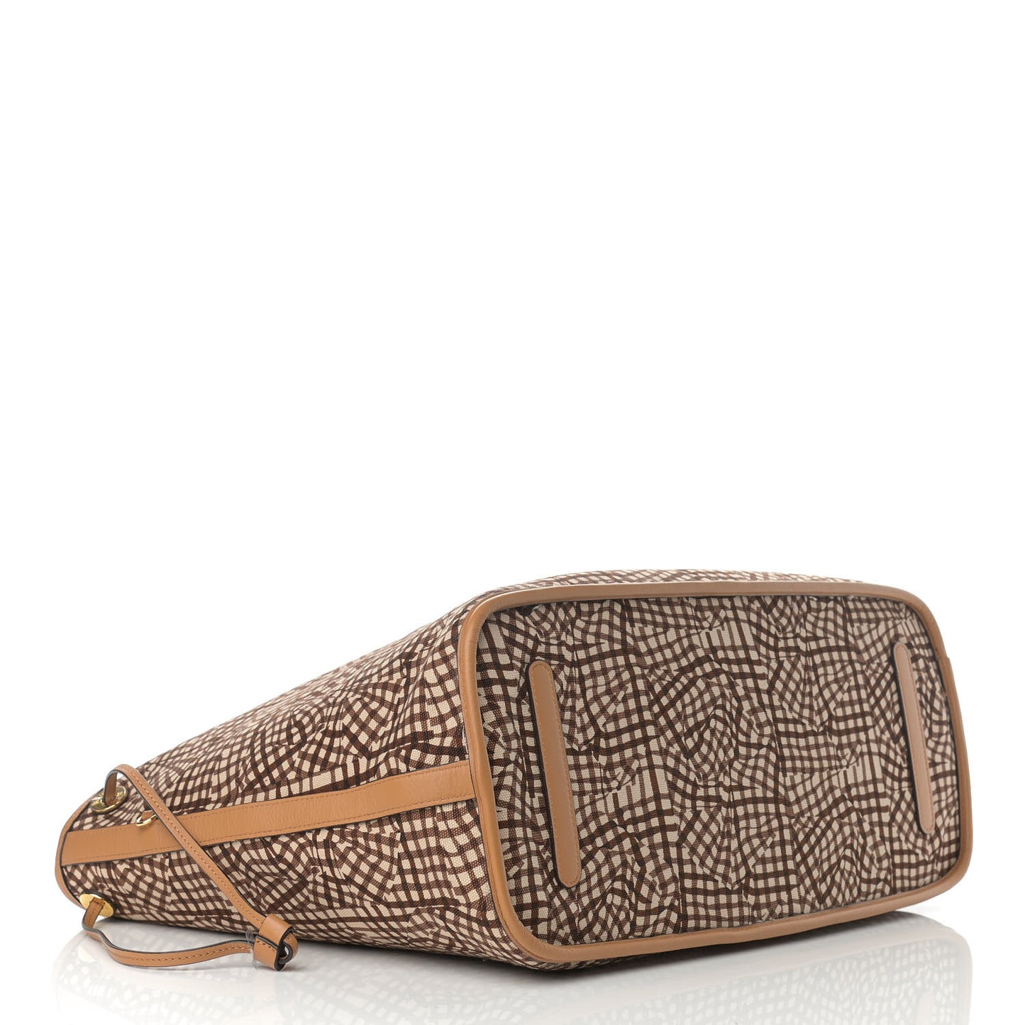 Visetos Large Liz Reversible Shopper Tote Cognac