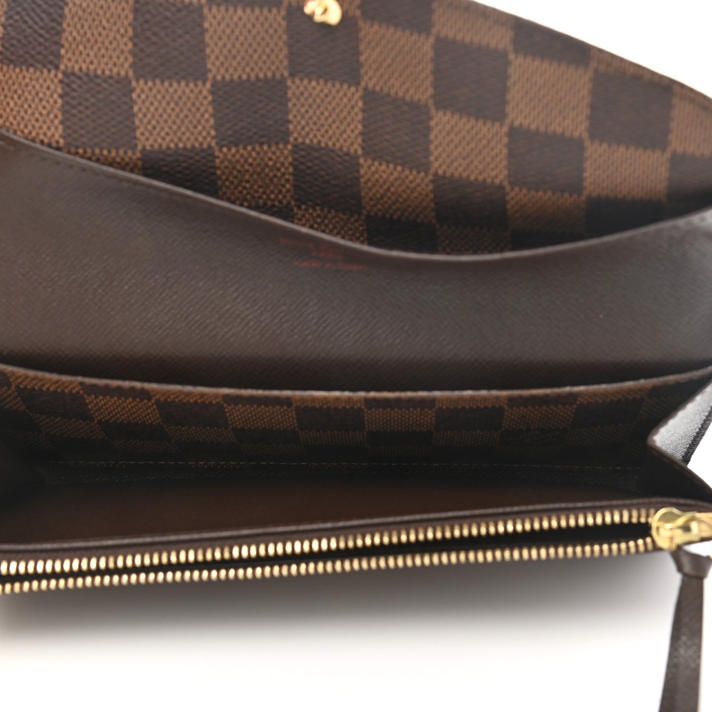Damier Ebene Emilie Wallet