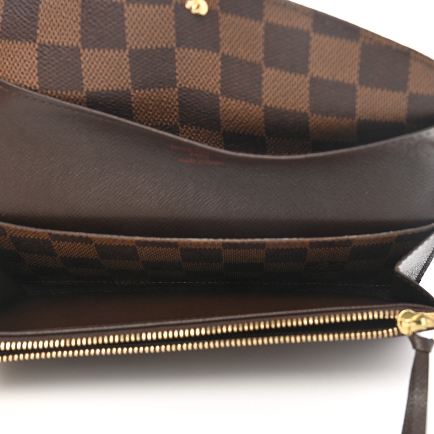 Louis Vuitton Damier Ebene Emilie Wallet 5 of 7