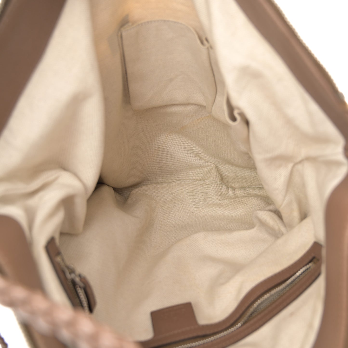 Deerskin Interlocking G Braided Messenger Bag Maple