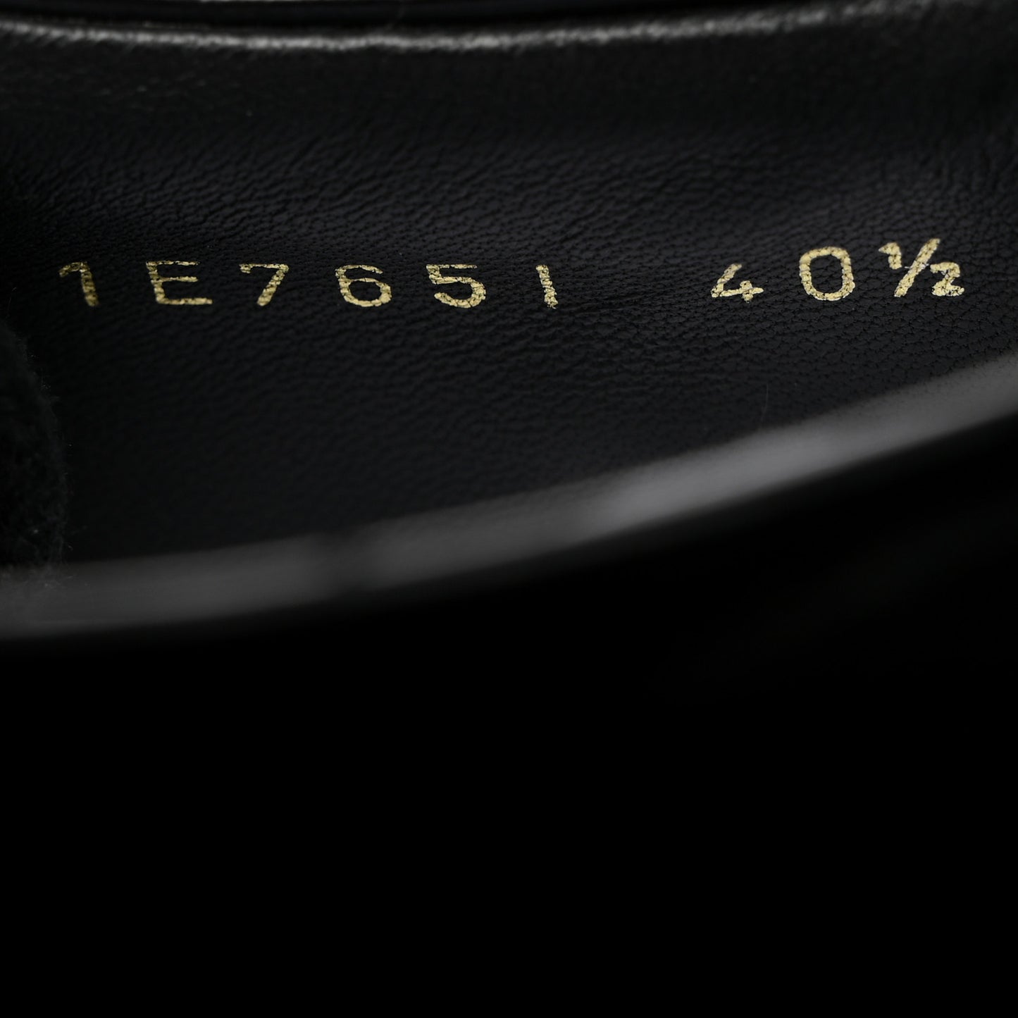 Vitello Soft Low Top Sneakers 40.5 Black