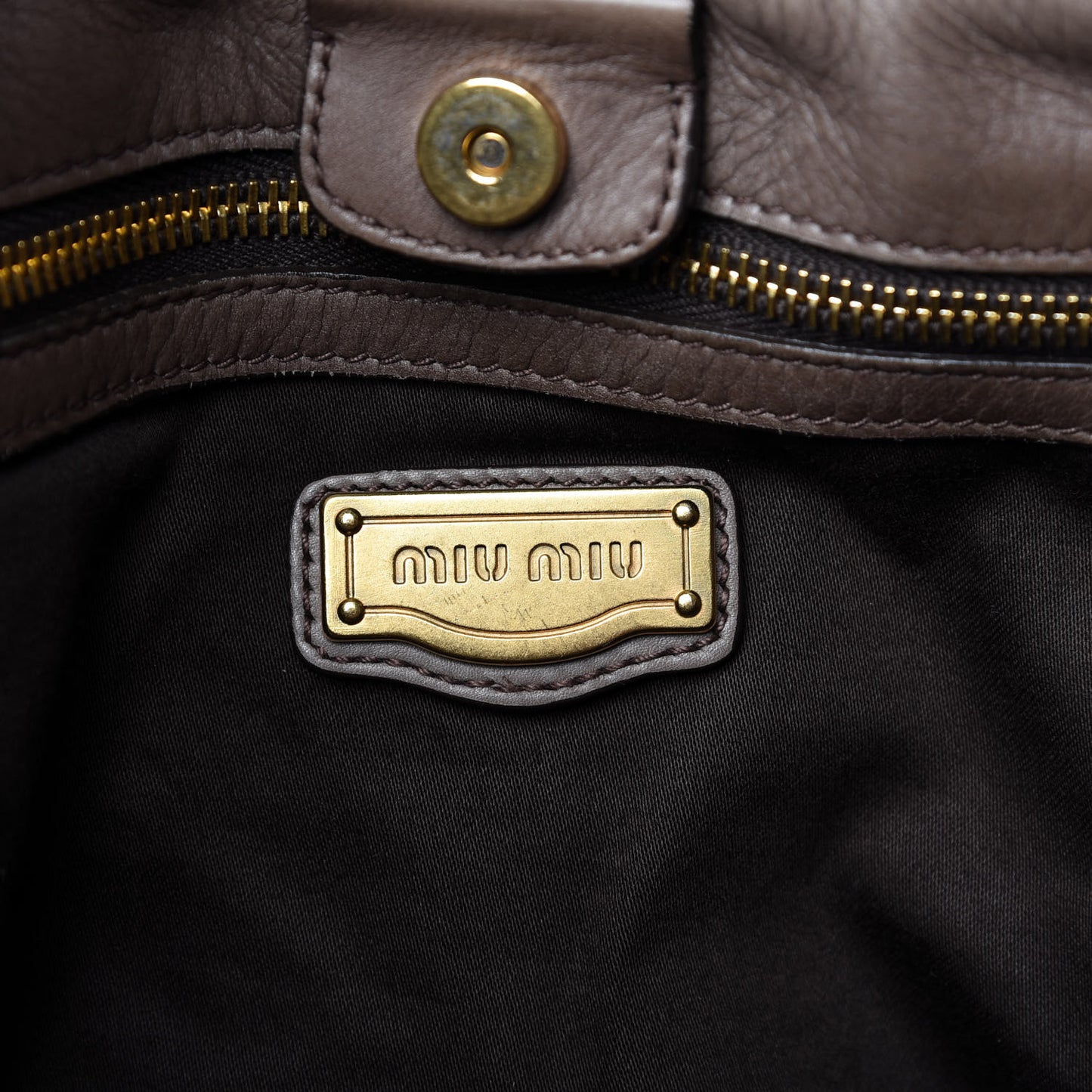 Vitello Lux Gathered Tote Juta