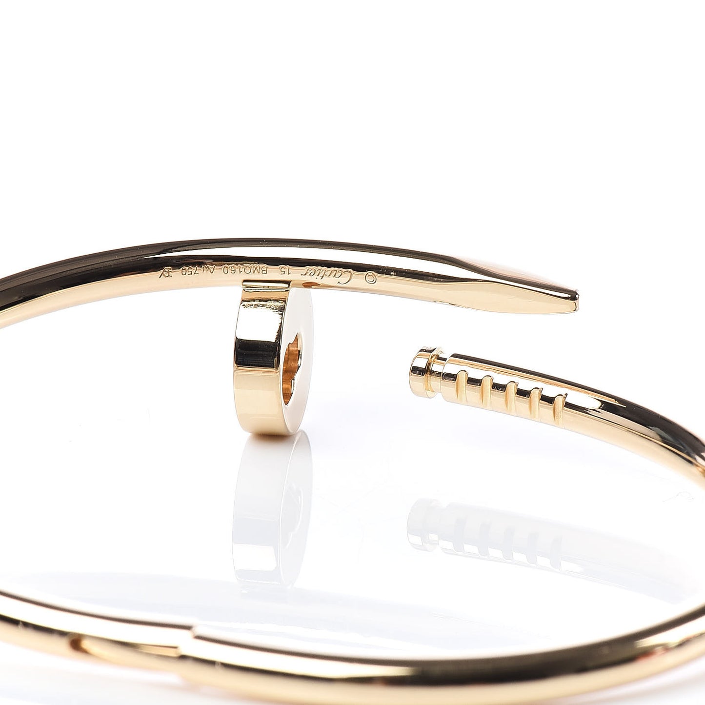 18K Yellow Gold Juste Un Clou Bracelet 15