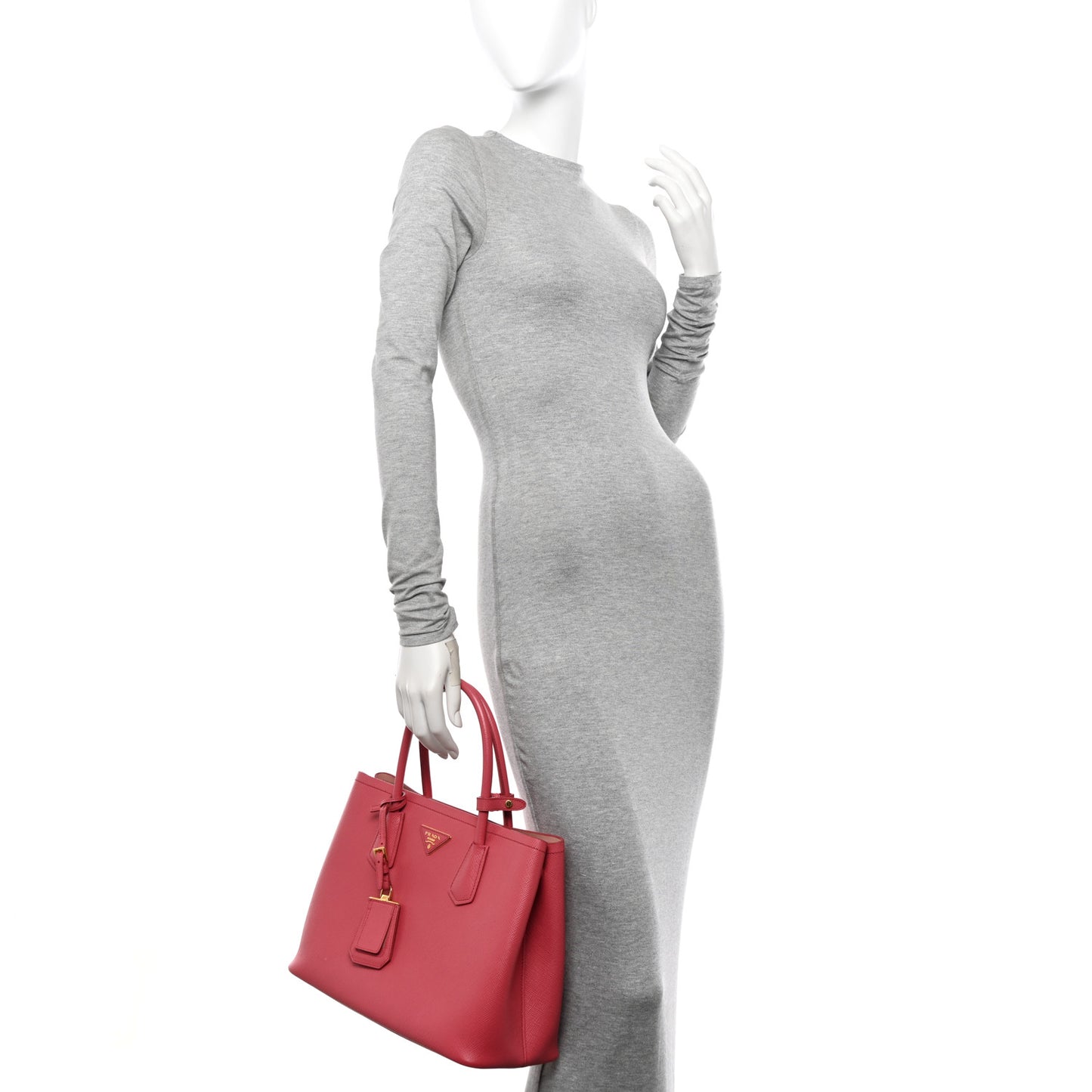 Saffiano Cuir Medium Double Bag Tamaris Pesca