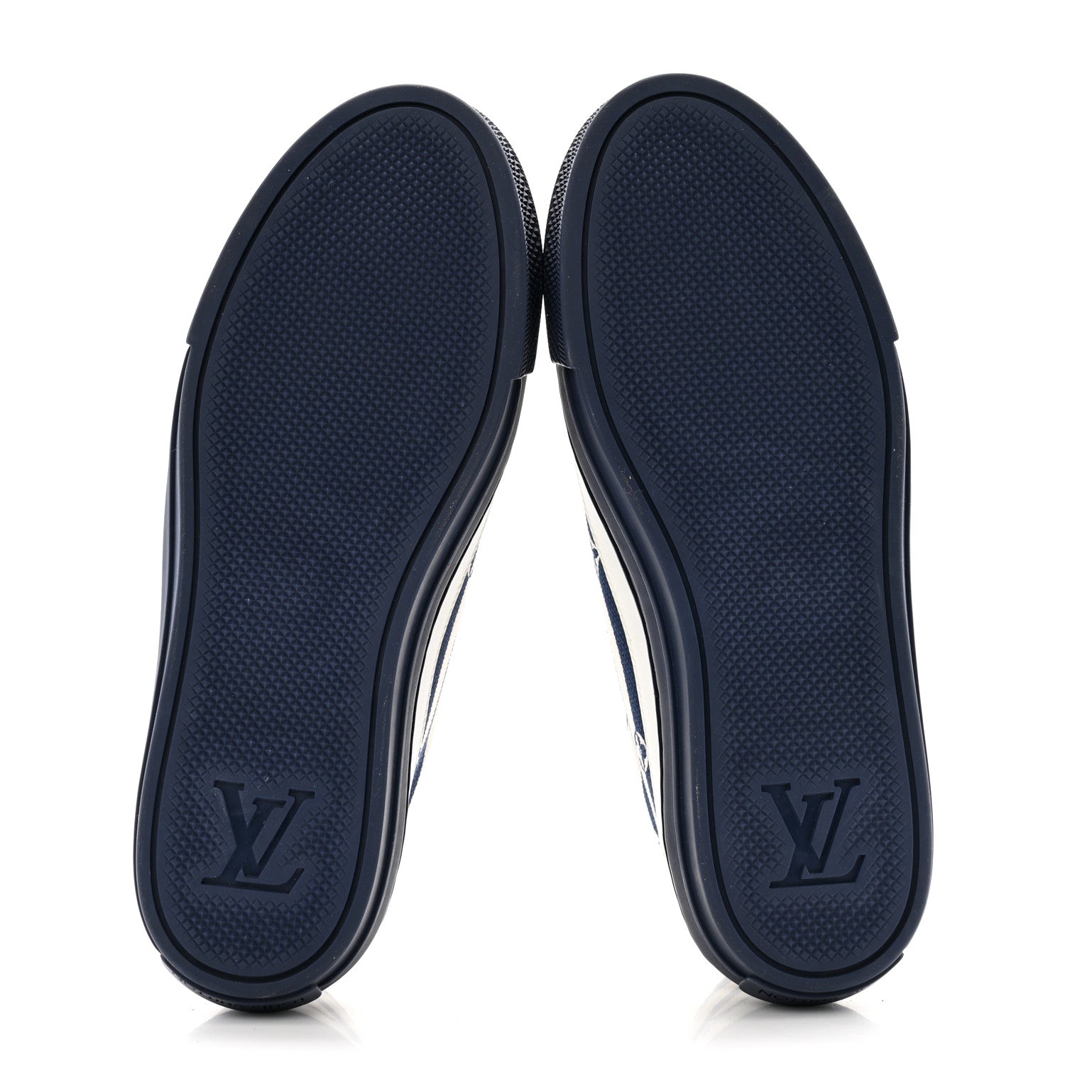 Louis Vuitton Canvas Escale Stellar Sneakers 35.5 Blue 5 of 10