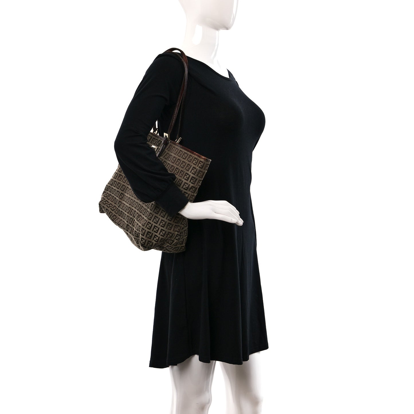 Zucchino Shopping Tote Tobacco Brown