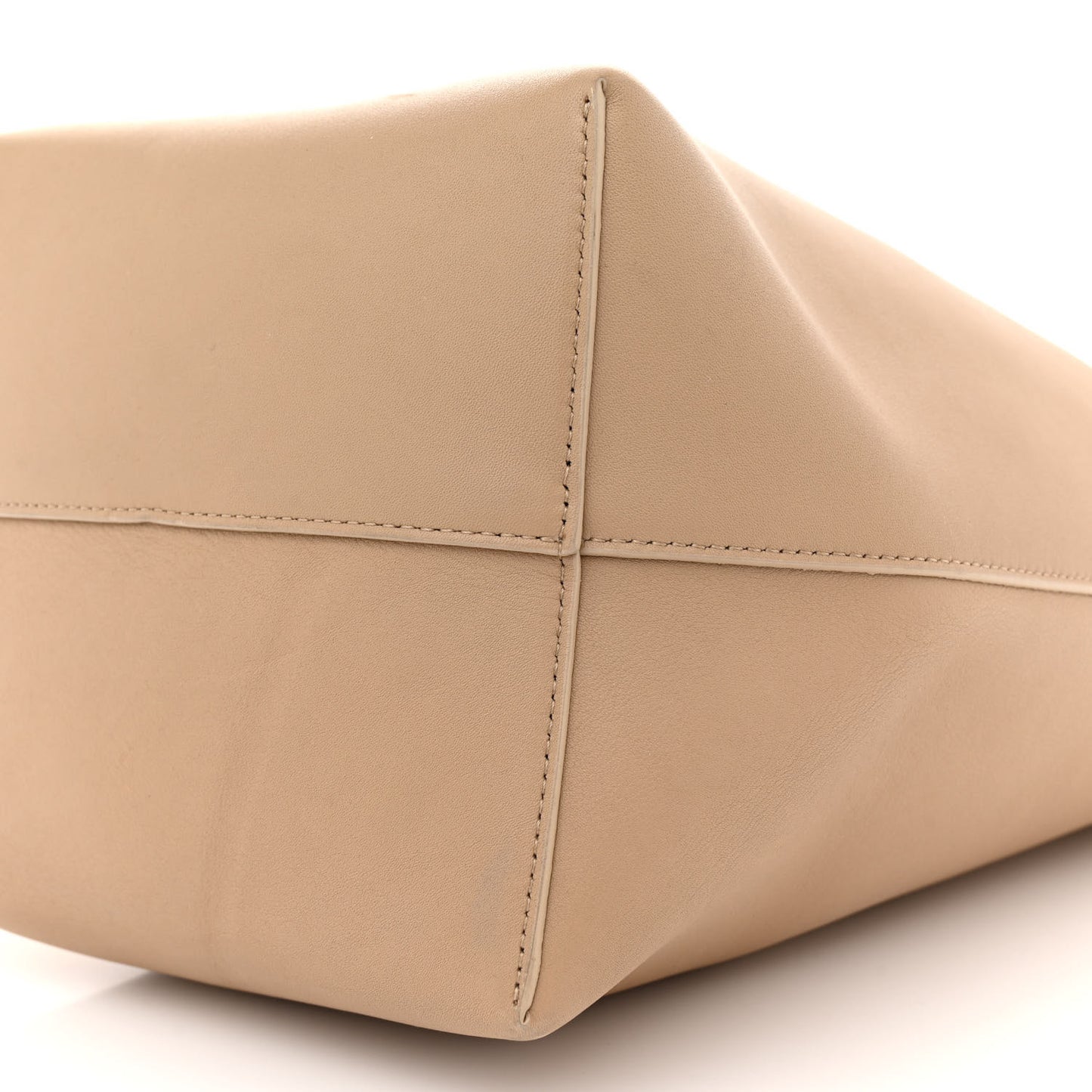 Calfskin Medium N/S Park Tote Dune