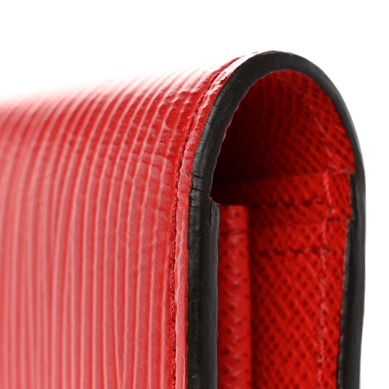 Louis Vuitton X Supreme Epi Brazza Wallet Red 10 of 14