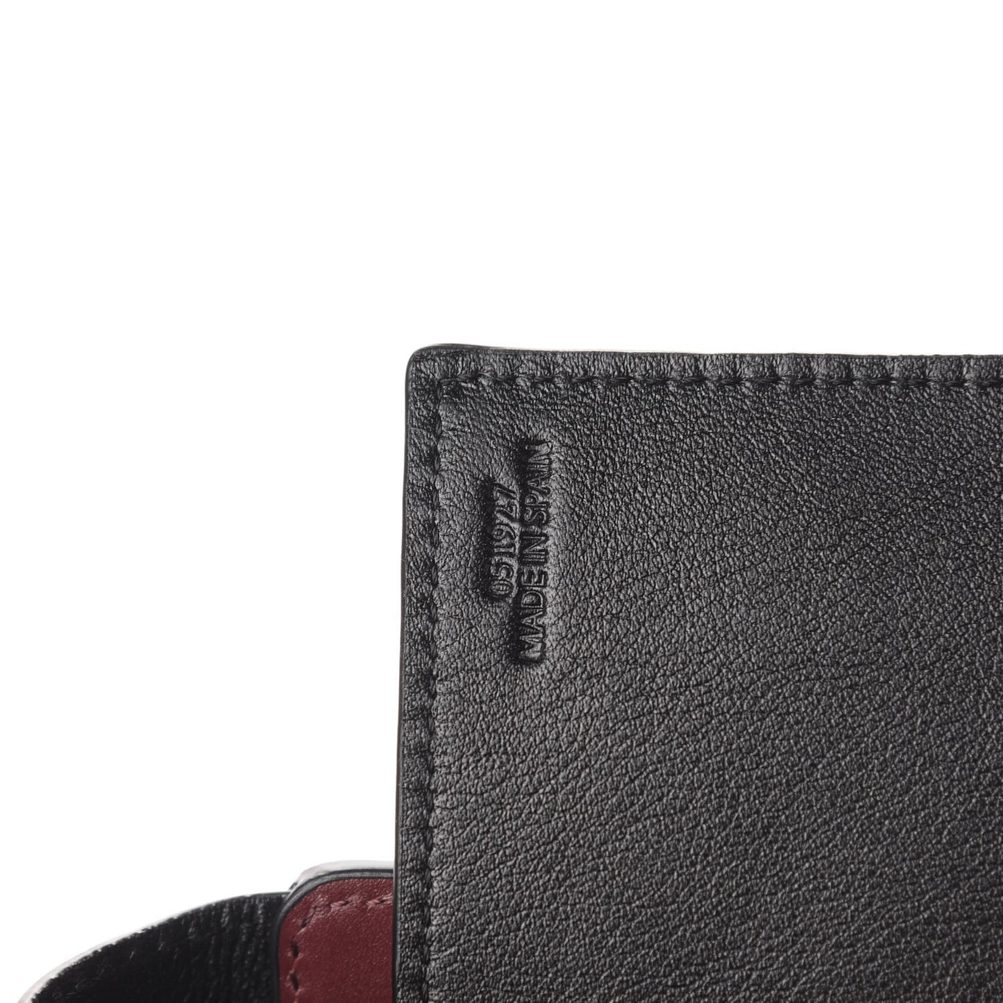 Boxcalf Lazo Tote Burgundy