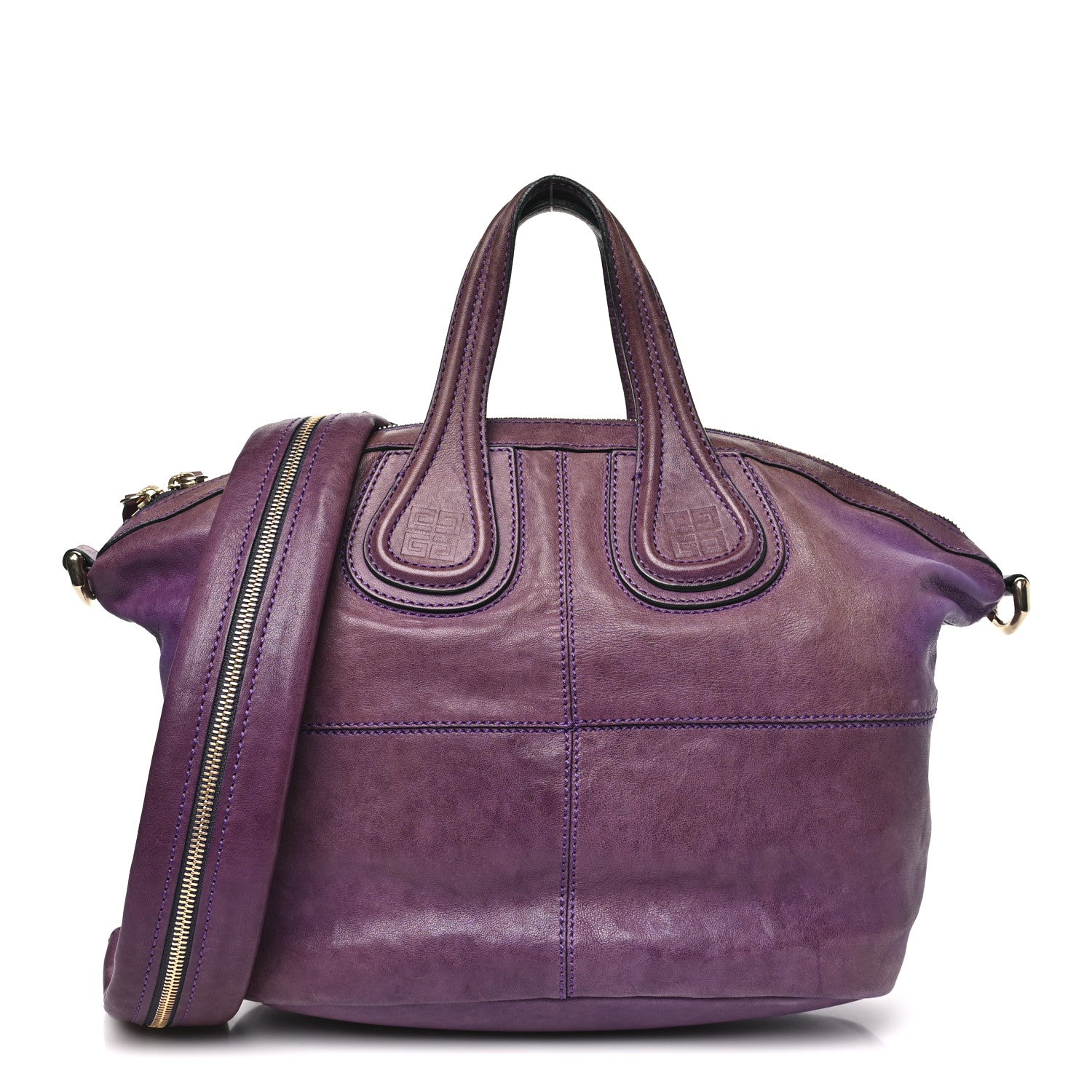 Givenchy Lambskin Small Nightingale Aubergine 1919699 – FASHIONPHILE