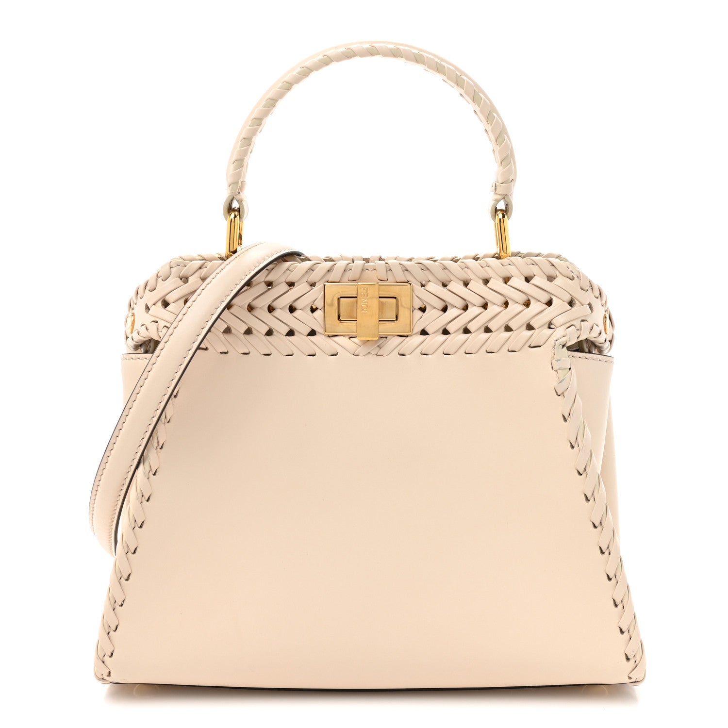 FENDI ライン入り コンパクトニット FENDI Peekaboo Shearling Interlace Capsule - Time International
