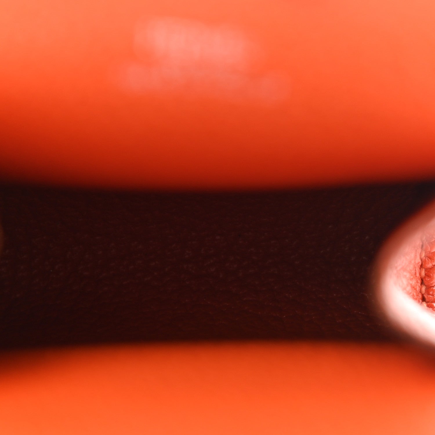 Hermes Chevre Mysore Planet Phone Case Orange 5 of 6